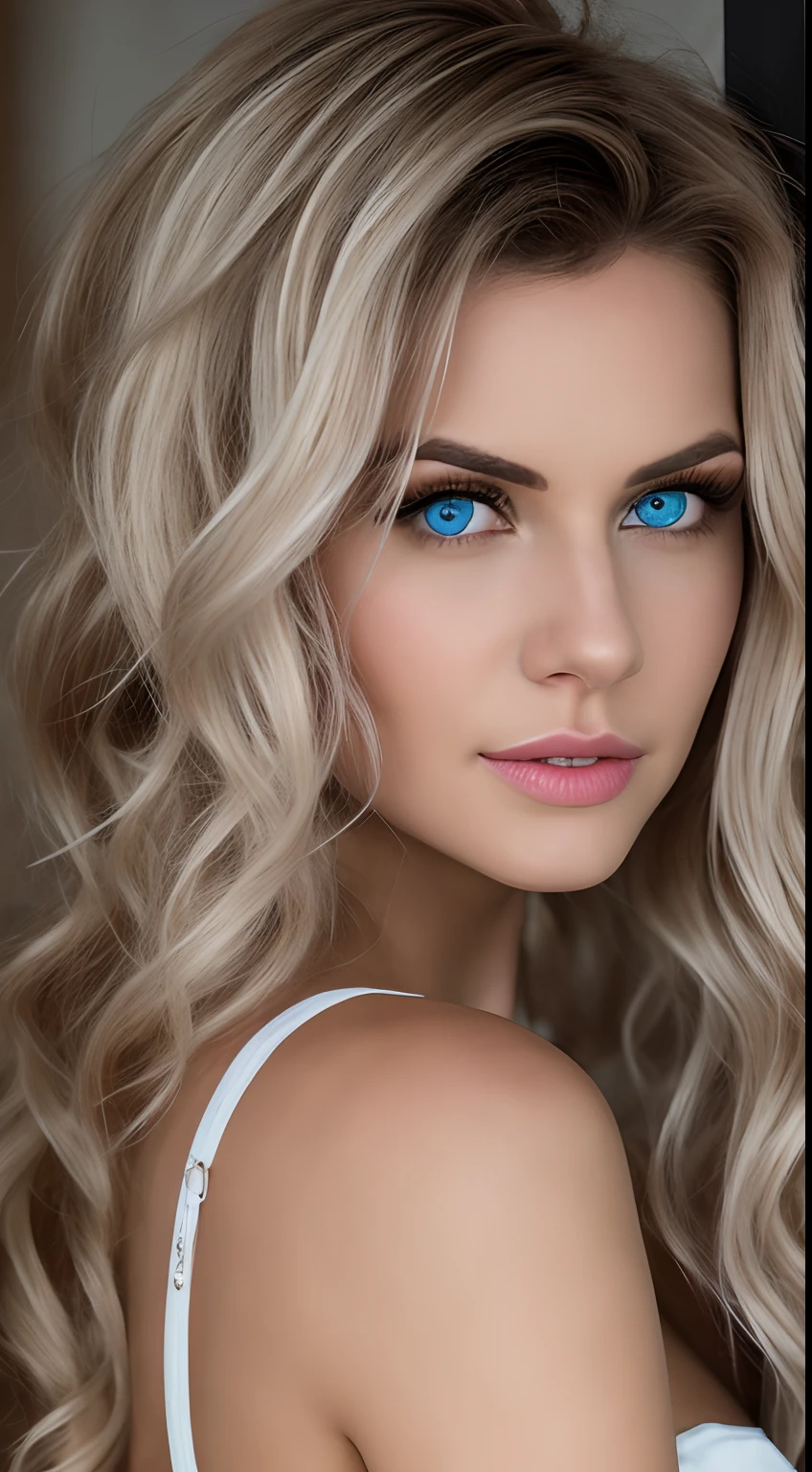 arafed woman with blonde hair and blue eyes posing for a picture, yelena belova, irina nordsol kuzmina, anna nikonova aka newmilky, olga buzova, anastasia ovchinnikova, 4 k glamour photography, a gorgeous blonde, angelina stroganova, jaw dropping beauty, alina ivanchenko, beautiful blonde woman, blonde goddess