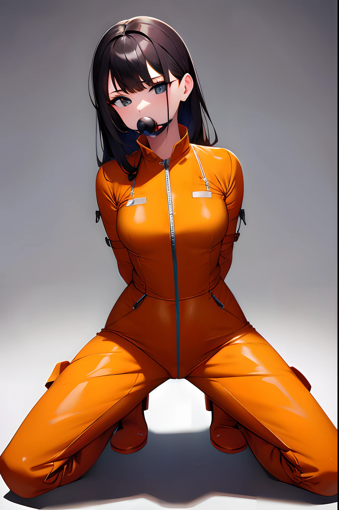 add a ballgag in her mouth