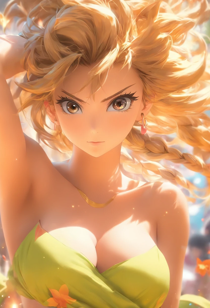 (Best quality,4K,8K,A high resolution,Masterpiece:1.2), Ultra-detailed, (Realistic, Photorealistic, photo-realistic:1.37), sportrait, anime big breast, Vivid colors, , bit girl,Evenki minority girly style,cute big breasts,simple,vectorial