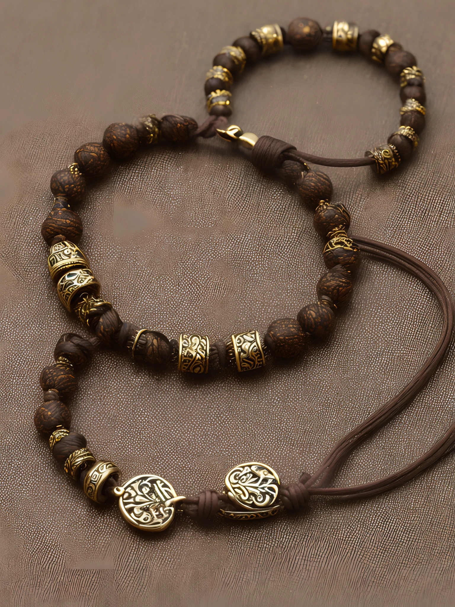 ember A dark-haired The long-haired Braiding Coin Accessories Hanging eyes Arabian parka Bracelet Brown skin