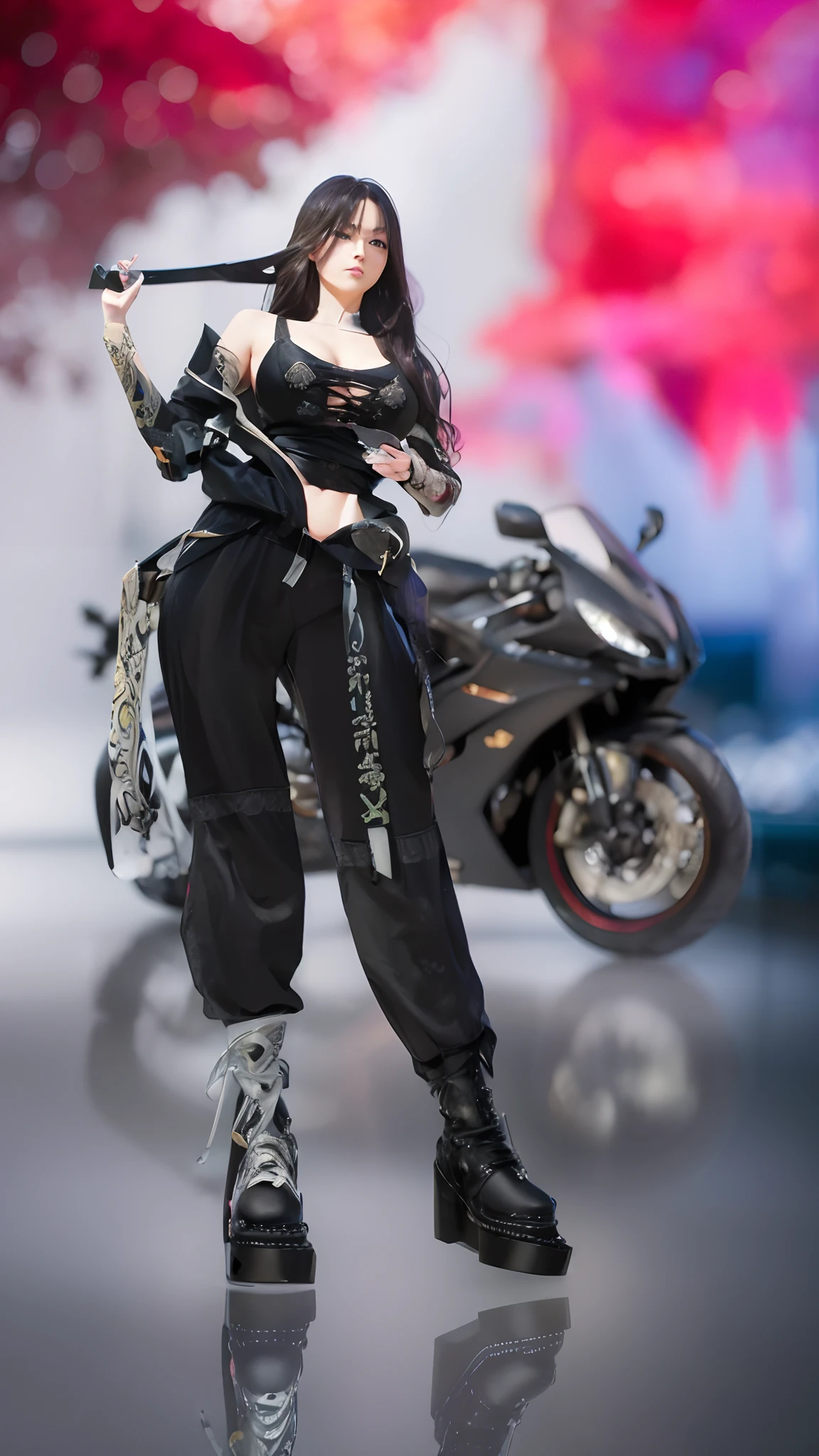 anime, avatar, masterpiece, best quality, high quality, high definition, high quality texture, high quality shadow, high detail, beautiful detailed, fine detailed, extremely detailed , detailed texture, colorful , delicate, cinematic light, side light, Lens Flare, Ray Tracing, detailed beautiful delicate eyes, dont change object, dont change face, big boobs, big breast