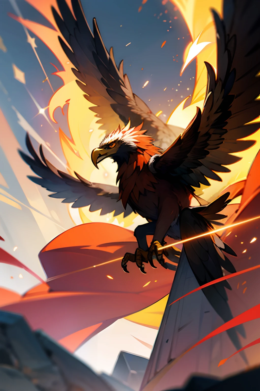 giant fire eagle