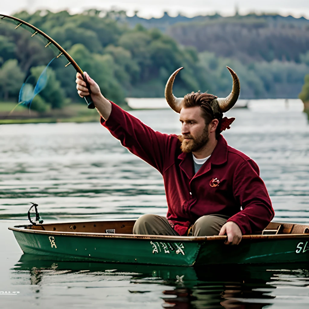 Horned Devil Fishing