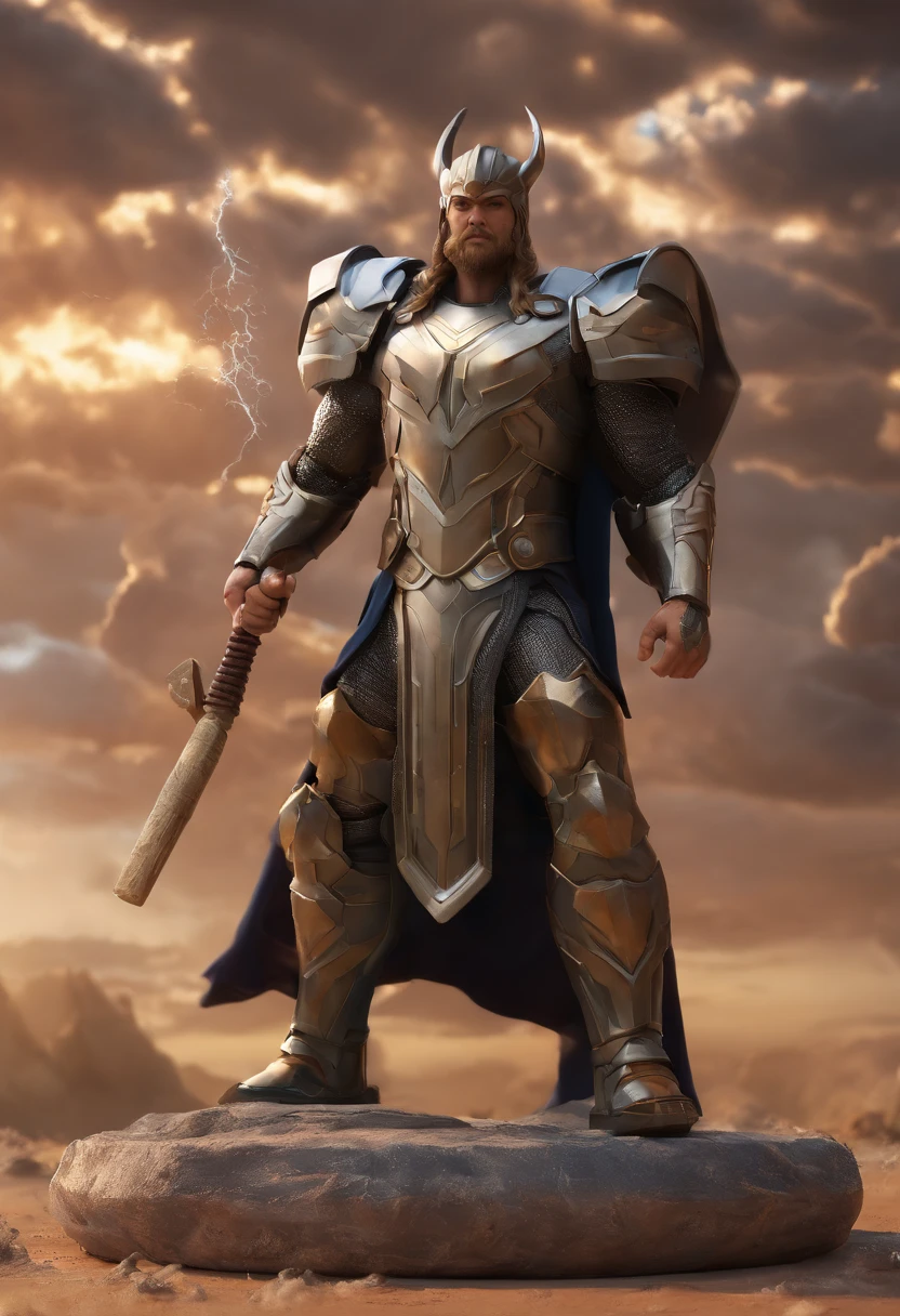 Deus Thor, thunders, martelo mjolnir