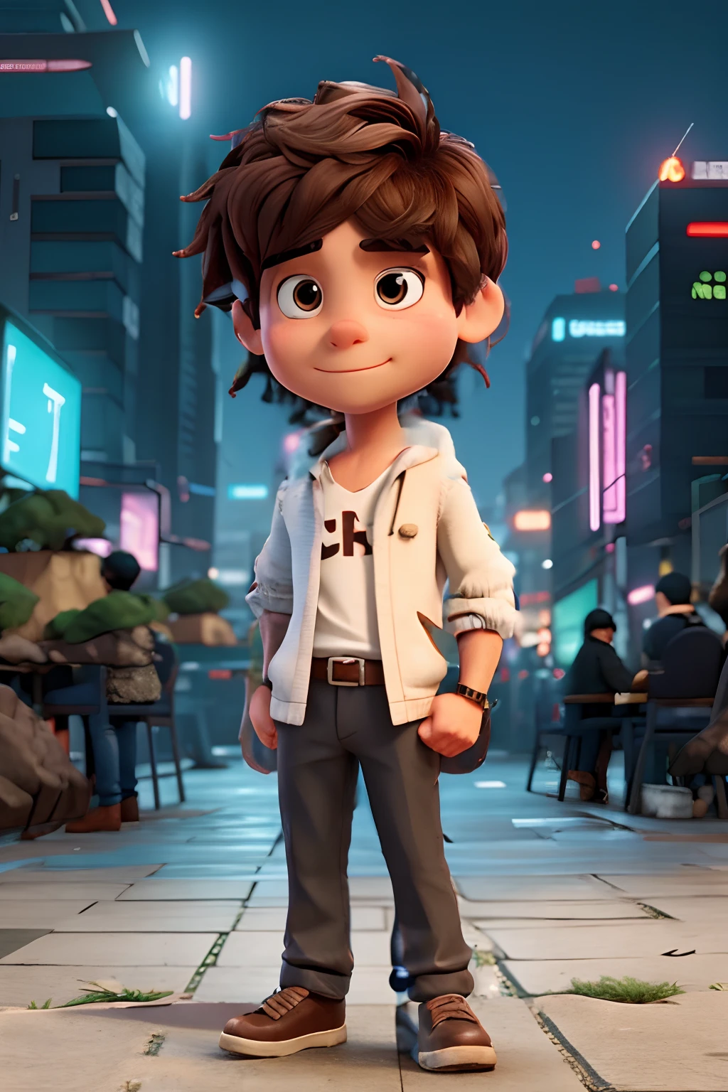 Change the position of the character, Make him crouch