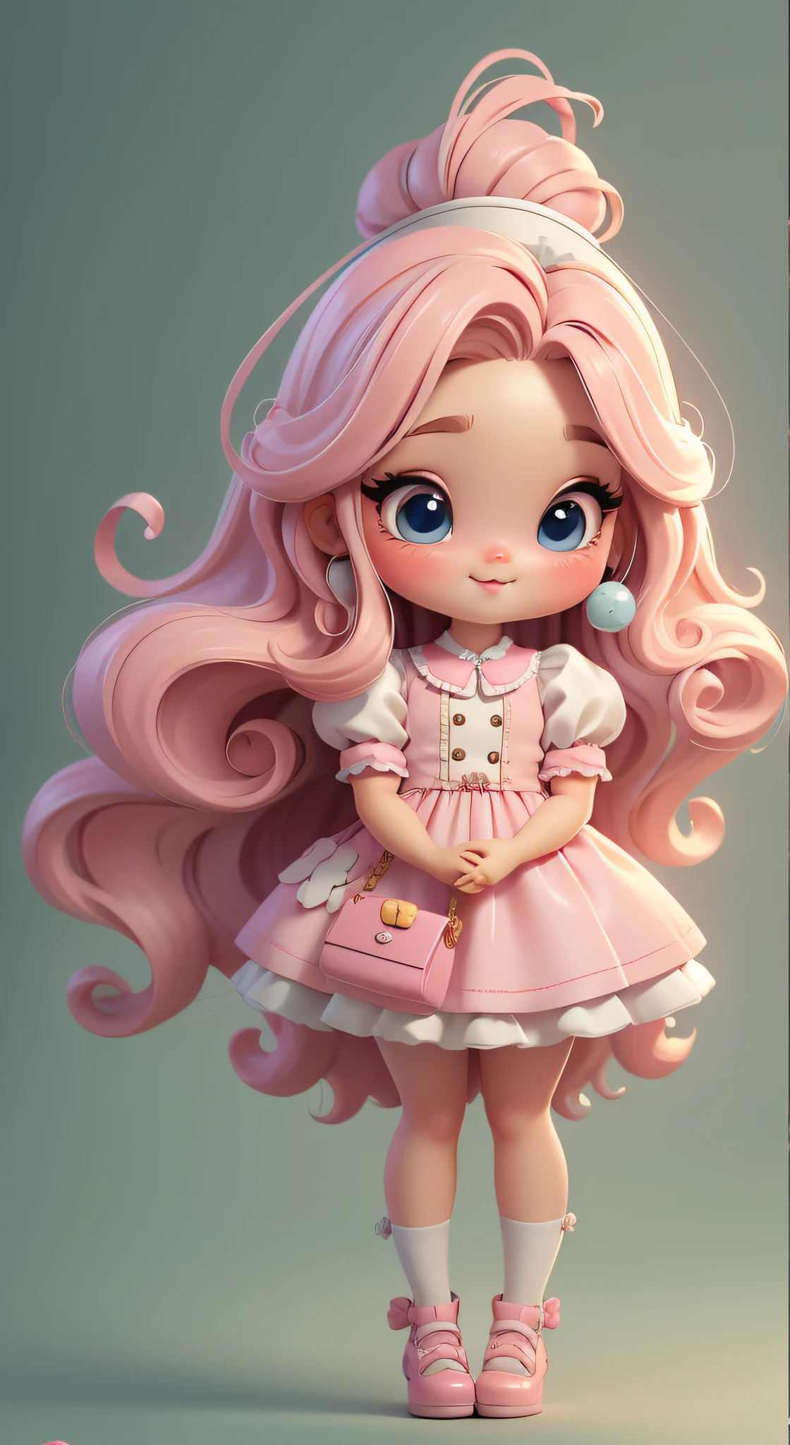 Create a collection of cute baby chibi style dolls,With the theme of a cute candy chef, Each has a lot of detail and 8K resolution. All dolls should follow the same candy candy wallpaper pattern,And complete in the image, Pubic Area Showing (full bodyesbian, including legs: 1.5)
Candy Doll f: Call her Marina. She should have small hair in pastel tones. Your eyes should be large and expressive, Long eyelashes and rosy cheeks. Delicate white smile. Sophie should wear colorful clothes, Pastel tones and luscious details. She should have a candy in her hand. Be sure to add details to your clothes, Such as buttons and pockets, Cute shoes
Make sure to add a shadow, Texture and detail of hair, The clothes ar, Candy and chocolate bars, Make them more cute and charming.