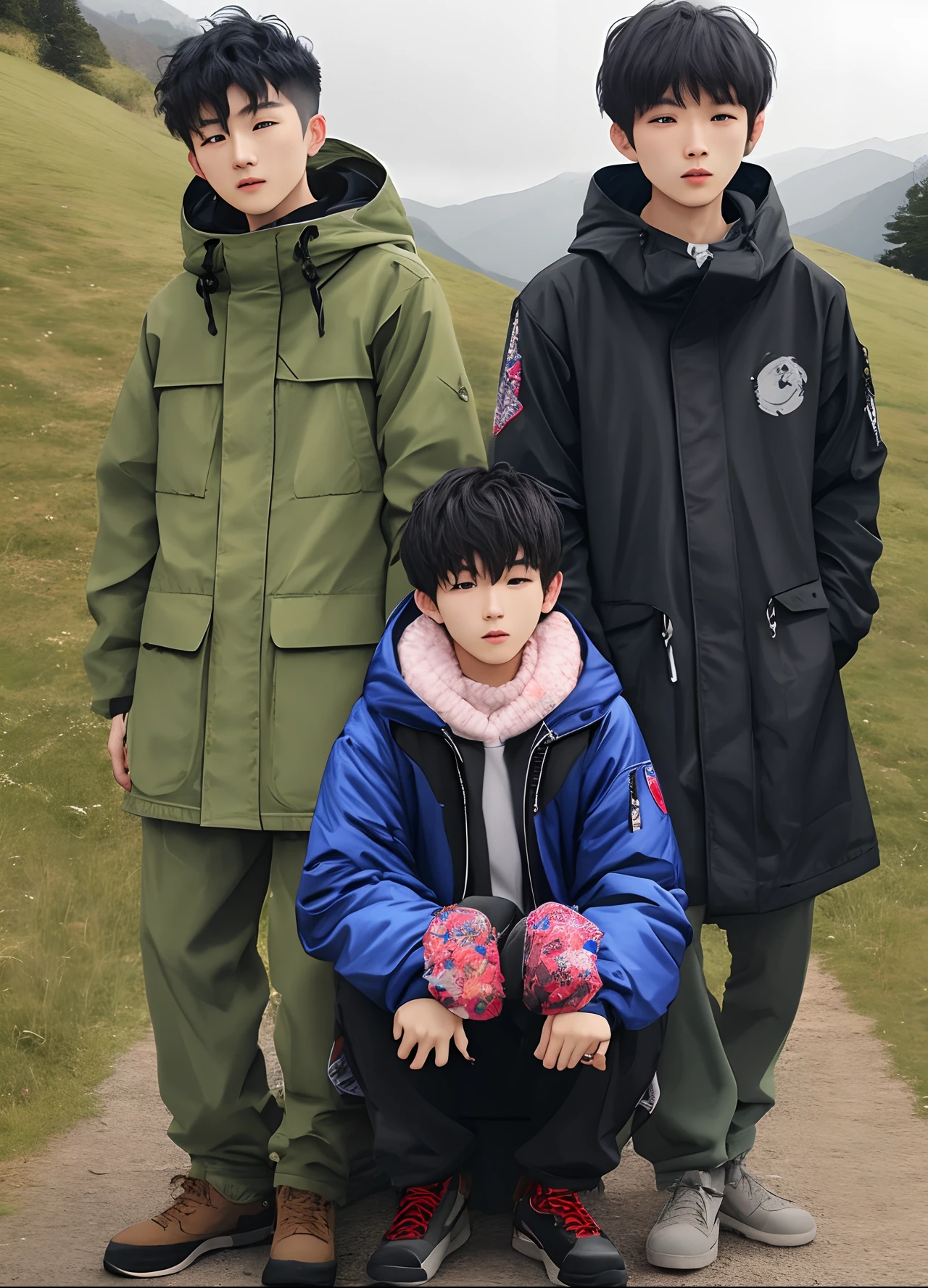 Yin Kya、parka、twinks