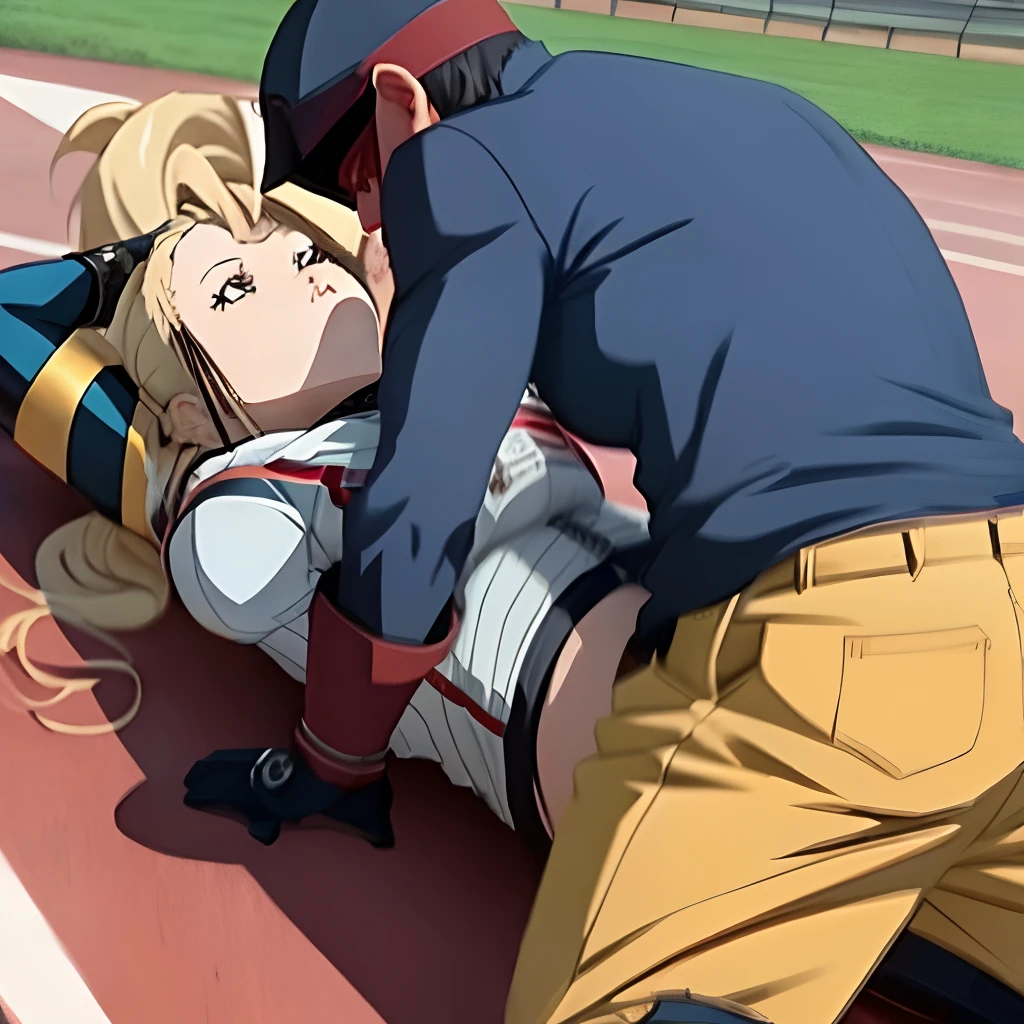 anime babe get pounded by a big