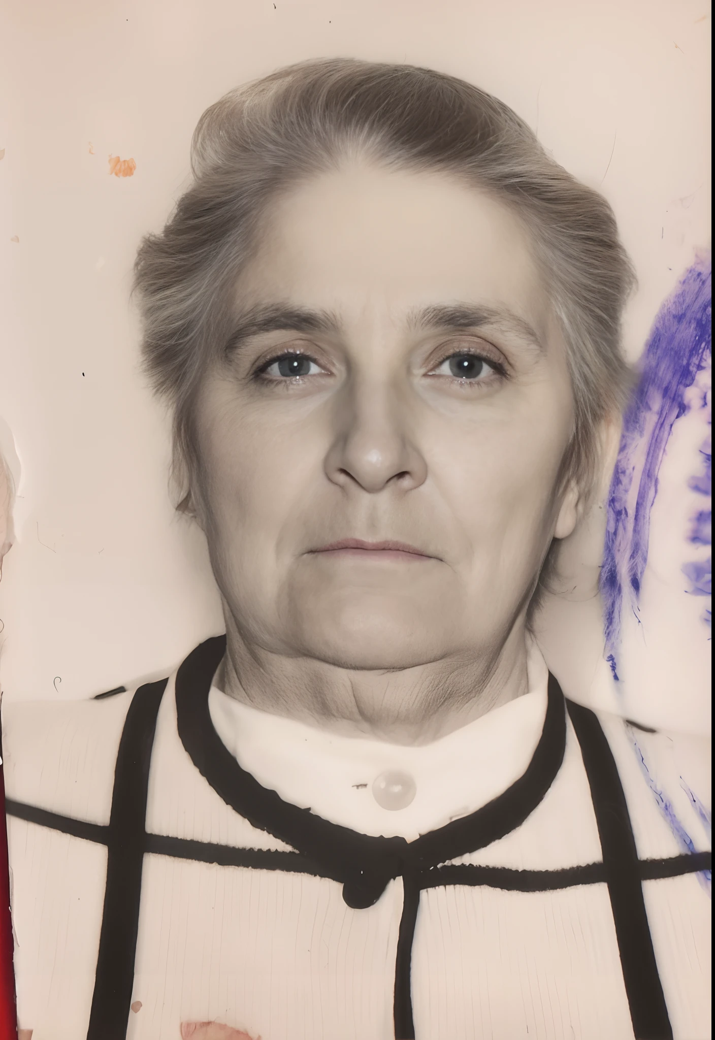 older woman, Detailed