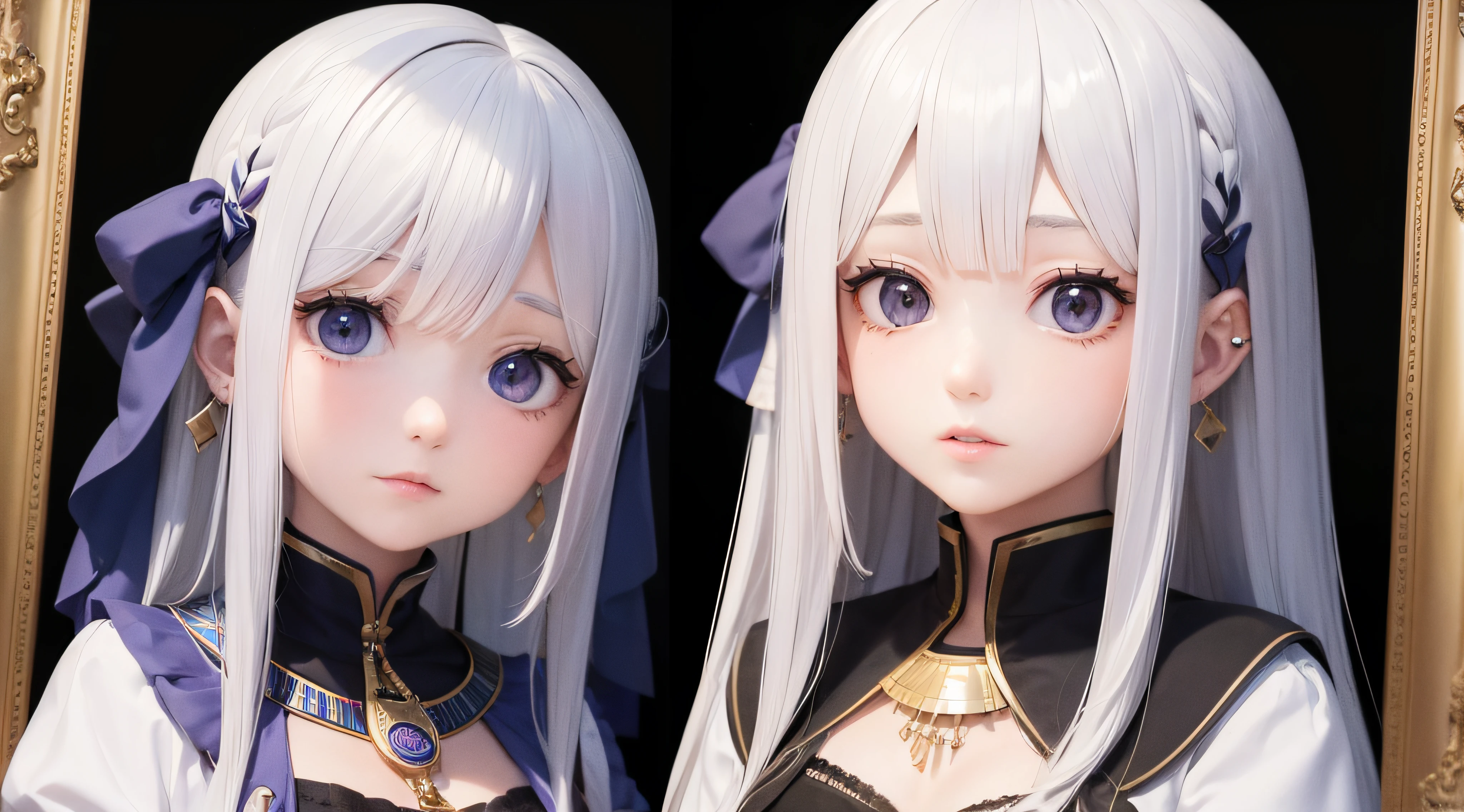 (obra prima) (perfection) (ultrarrealista |) (sem defeitos) de anime, Egyptian, egito, piramides