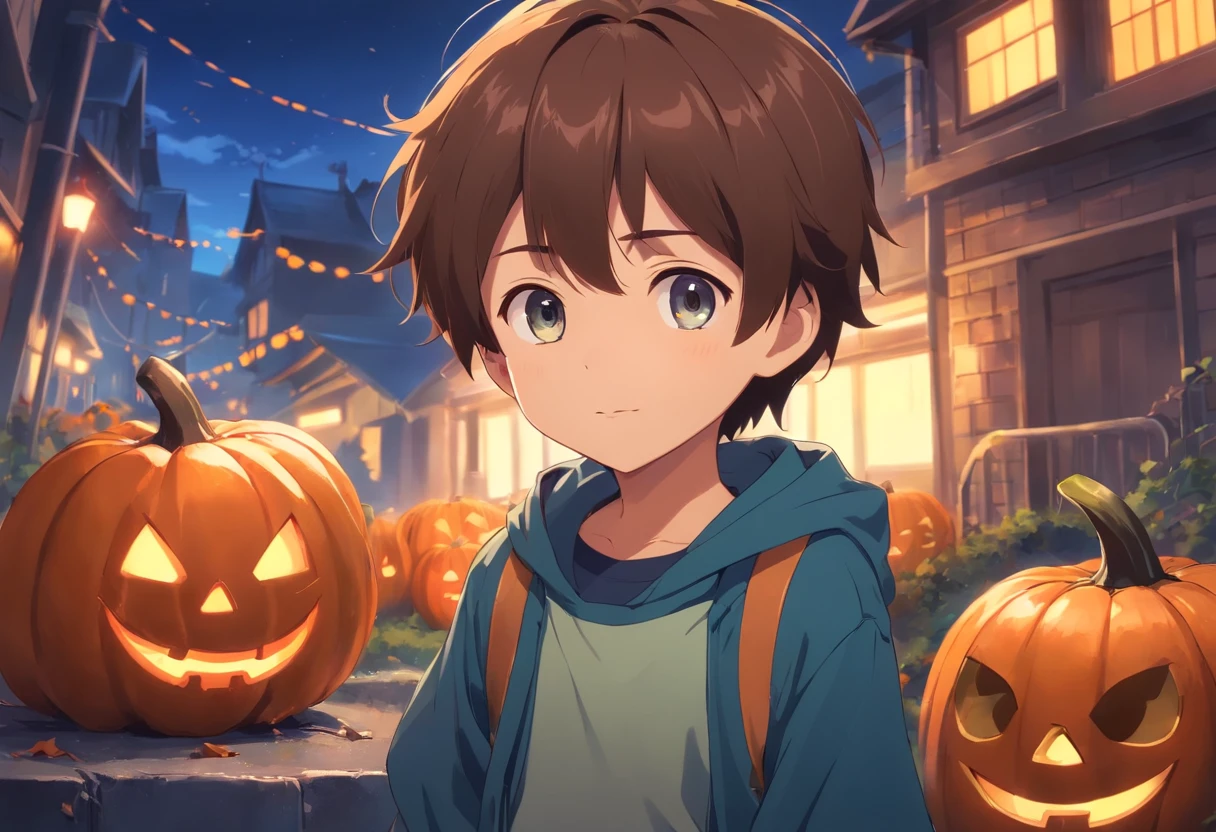 halloween，Cute  boy