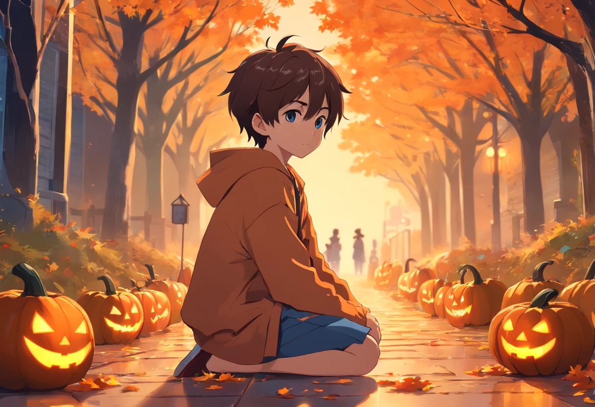 halloween，Cute  boy