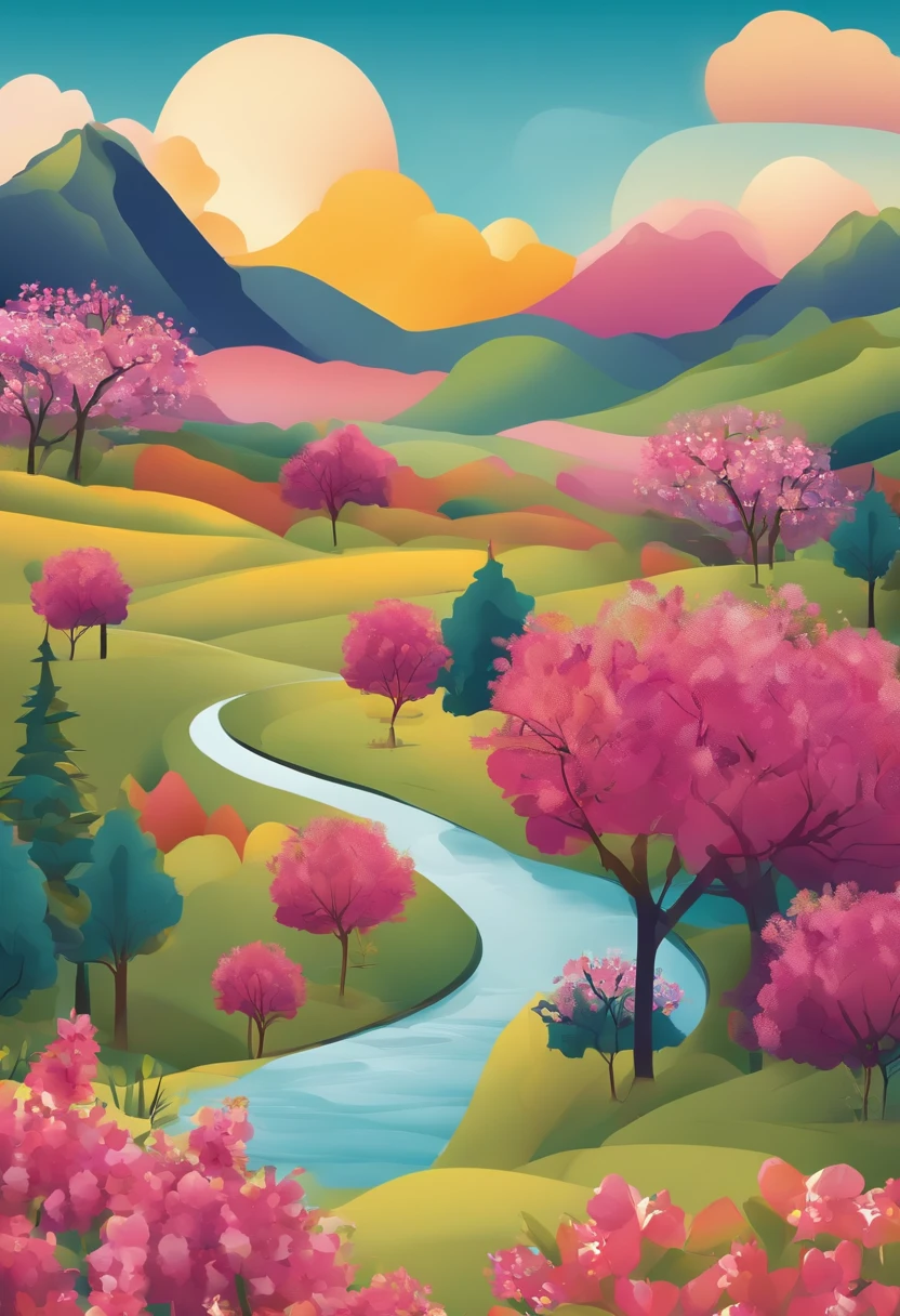Make a poster with a Spring Festival holiday notice，February 9 to February 18