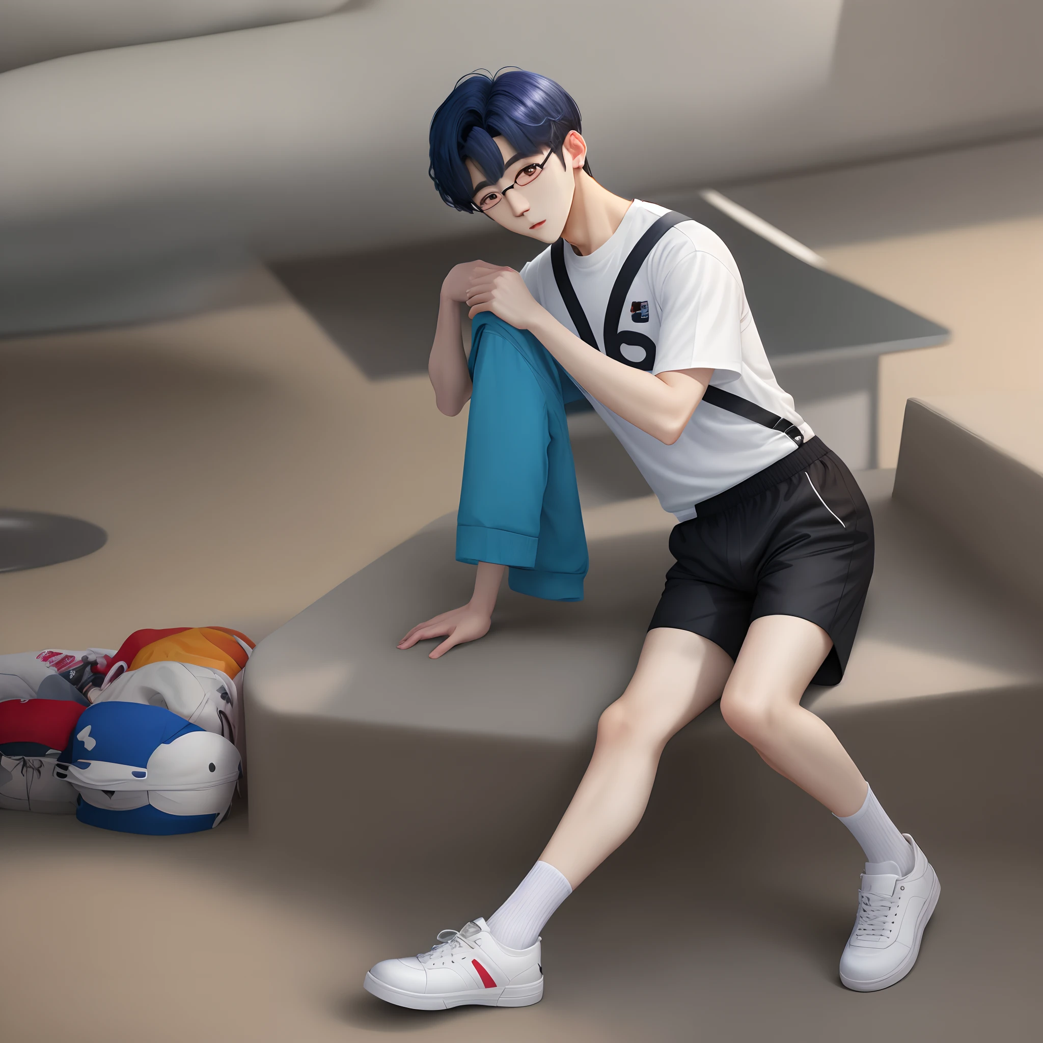 Wonwoo short pants