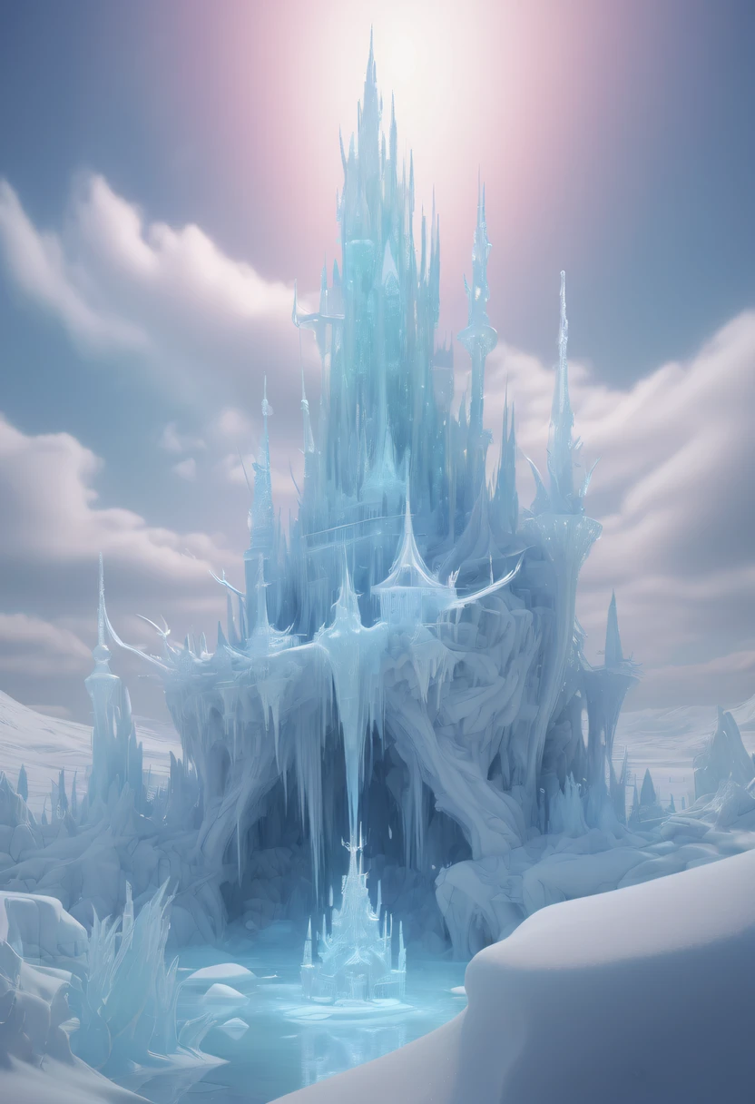 Immerse yourself in frozen dreams with this captivating digital artwork featuring rime ice that takes on surreal and imaginative forms, presenting a whimsical and fantastical landscape. The composition showcases the interplay of light and color, creating a mesmerizing and ethereal atmosphere. The intricate details and intricate patterns of the ice formations add depth and visual interest to the artwork, evoking a sense of wonder and enchantment. Created by renowned digital artist Android Jones.