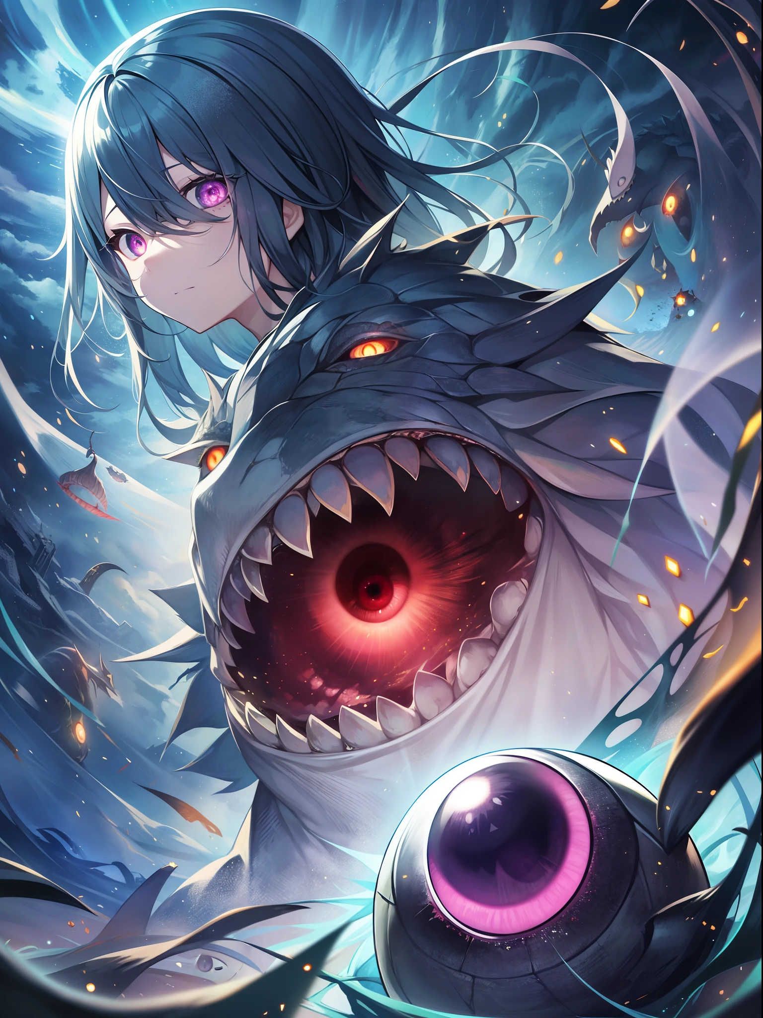 Outrageous resolution、​masterpiece++、top-quality++、ultra-definition++、ultra-definition++、4k++、8k++、from side、（Background Focus）++、（（1）））+++、Eyeball monster destroying the city（Hundred Eyes Ghost）casts an eyeball monster spell that emits a beam of light from its eyeballs、Eyeball monster in the eyeball world（Hundred Eyes Ghost）A monster rune with an eyeball that emits a beam of light from its eyeballs、Eyeball monster in the eyeball world（Hundred Eyes Ghost）Eyeball monster magic that emits rays of light from its eyeballs、Eyeball monster in the eyeball world flying above（Hundred Eyes Ghost）The monster demon king with eyeballs that emits rays of light from his eyeballs、Eyeball monster in the eyeball world（Hundred Eyes Ghost）A monster dragon with eyeballs that emits rays of light from its eyeballs、Eyeball monster in the eyeball world（Hundred Eyes Ghost）is an eyeball monster genie that emits rays of light from its eyeballs、detailed fantasy art、fantasy art style、Break the eyeball monster in the beautiful ancient eyeball world（Hundred Eyes Ghost）A monster monster with an eyeball that emits a beam of light from its eyeballs、Eyeball monster in the eyeball world（Hundred Eyes Ghost）A monster with huge breasts that emits rays of light from its eyeballs、Fantasy Art Behans、Eyeball monster in a beautiful eyeball world（Hundred Eyes Ghost）A monster demon with eyeballs that emits rays of light from its eyeballs、Eyeball monster in a beautiful eyeball world（Hundred Eyes Ghost）is an eyeball monster Shinigami that emits rays of light from its eyeballs、Shiny Floating Eyeballs: Eyeball monsters in the world（Hundred Eyes Ghost）is an eyeball monster shards that emit rays rays from its eyeballs、Eyeball monster in the eyeball world（Hundred Eyes Ghost）A monster magic circle with an eyeball that emits a beam of light from the eyeball、Eyeball monsters in a dazzling eyeball world（Hundred Eyes Ghost）A monster spark in the eyeball that shoots a beam of light from the eyeball、Eyeball monster in the eye