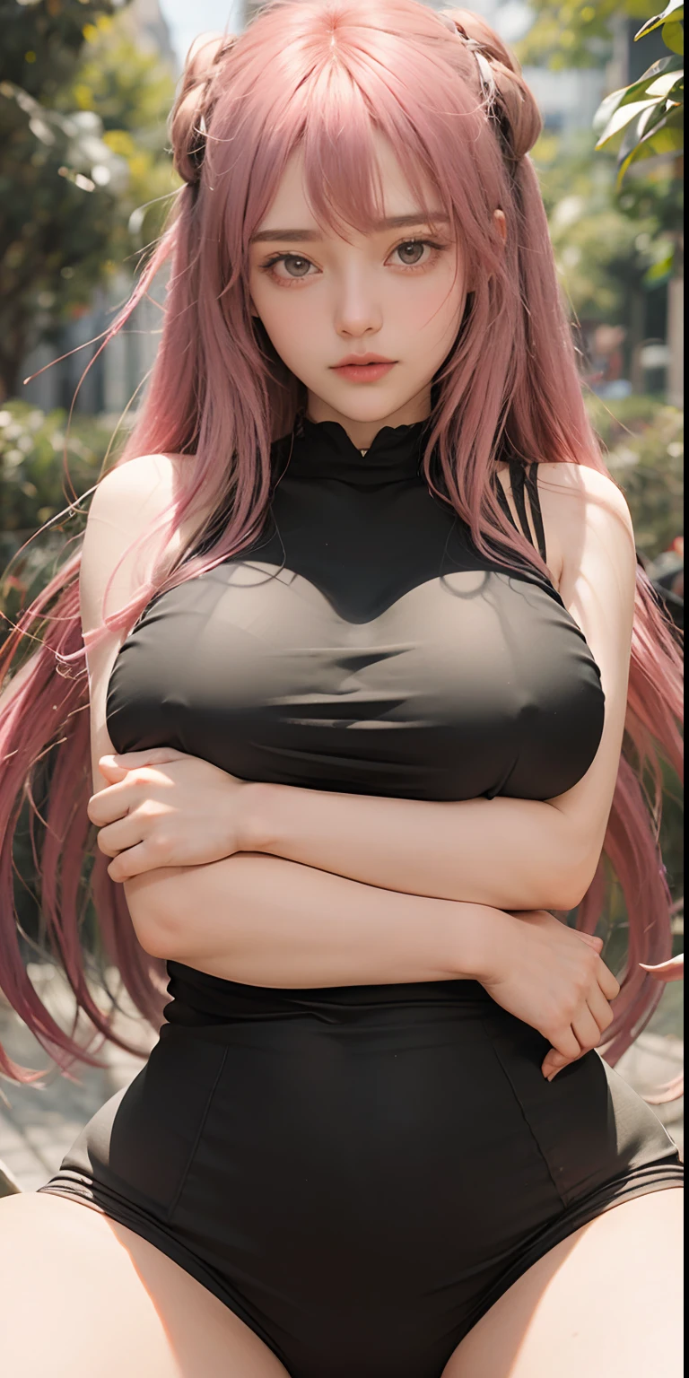 Lora realistis pink hair