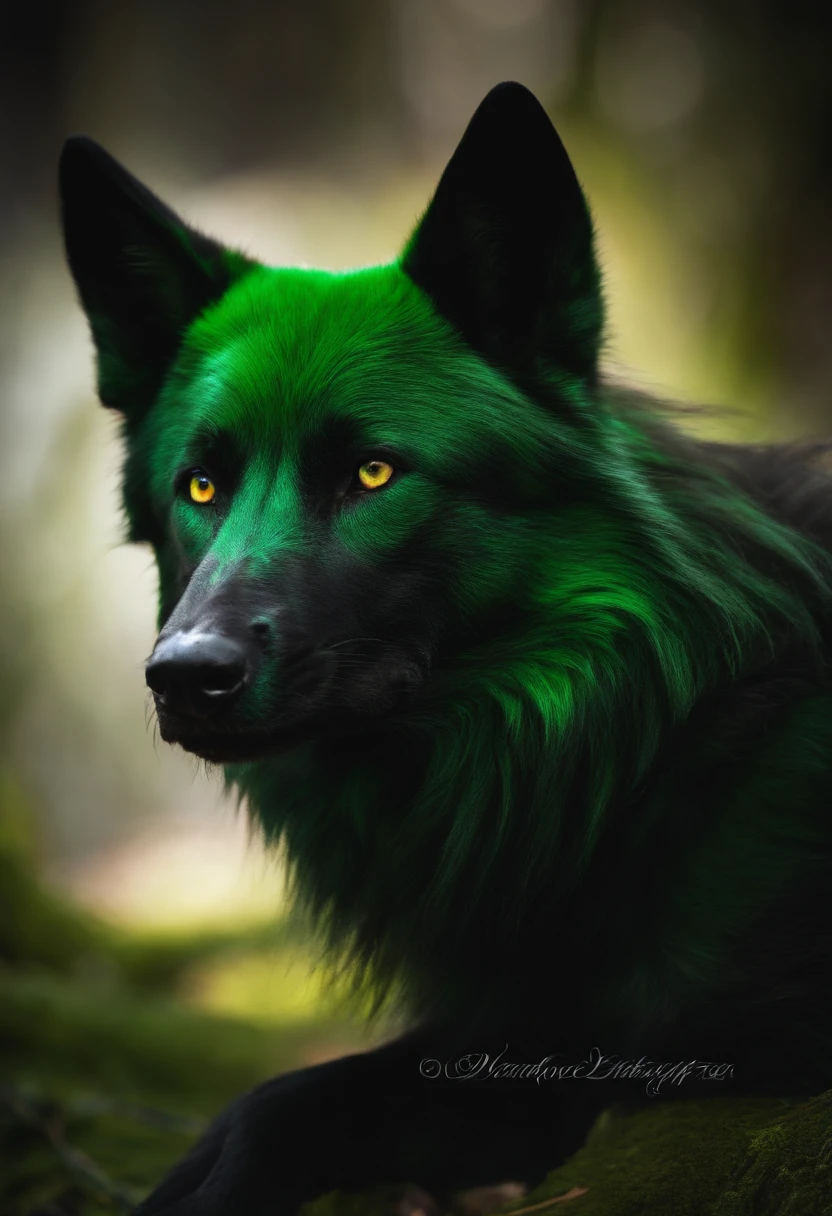 green vampwolf