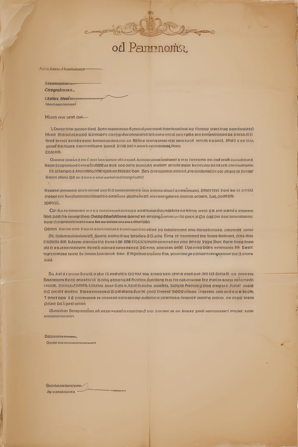 Parchment background picture