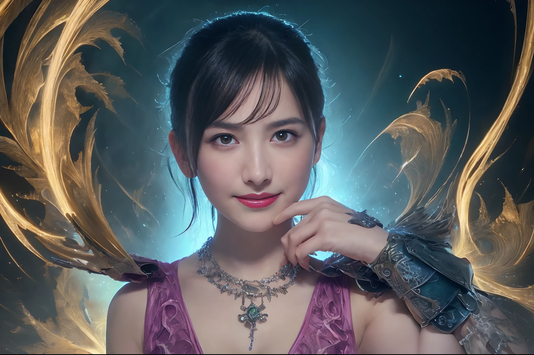 (Two beautiful age italian girls:1.6), Close friends, (They are hugging each other:1.2), Kiss her cheek or chest,(Detailed iridescent bodysuit with beautiful fractal or marble design:1.5)Incredible and spectacular scenes, ((High quality)), ((Detailed)), ((Fantasy)), Blue Plasma Brain, Green Plasma Body, Vulgarity, beutiful breast, obscenity, (Lewd smile:1.2), coarse, Obscene, mean, (raunchy:1.2), (Immoral:1.2), Lachish, (small breasts with beautiful raised pink areolas,,:1.5), (Cameltoe), (Expression of ecstasy:1.2), Photorealistic, Official art, unity 8k wall paper, 8K Portrait, Best Quality, Very high resolution, (Incredibly beautiful nature background:1.6), (18 years old:1.5), (Sexy and glamorous:1.1), (A coquettish expression:1.6), (seductively smiling:1.6), (Full body), (erotic posing:1.6), (Model Posing:1.6), Beautiful seductive face, Portrait, (Thick eyebrows:1.4), (Big scarlet eyes:1.2), Beautiful eyes with fine symmetry, (Ultra detailed eyes:1.4), (High resolution blue eyes:1.1), Intimate face, (ultra detailed skin texture:1.4), White skin, pale skin, Perfect Anatomy, Thin, (Beautiful toned body:1.5), Hair Bow, (Moist skin:1.2), full of sweat, No makeup, (dark circles:1.1), Good anatomy, Focus Face, good-looking, (Emilia Clark:0.6) (Emma watson:0.3),(Jennifer Connelly:0.4), (sensual face:1.5), Elegant face, Nice, Dolce, (Around her neck is a simple necklace of exquisite workmanship), (Bioluminescence with brilliant brilliance:1.4), (Luminous magic circle:1.5), Ruins of an ancient castle, Shining majestic cloud masses and sky, lightning bolt, Epic Realistic, (Greg Rutkowski:0.8), (teal and orange:0.4), (Art Station:1.5), Cinematic, (nffsw:1.5), Hyper Detailed, Dramatic light, (Intricate details:1.1), Beautiful black hair, (Wearing gauntlets with a detailed and very beautiful design:1.5)