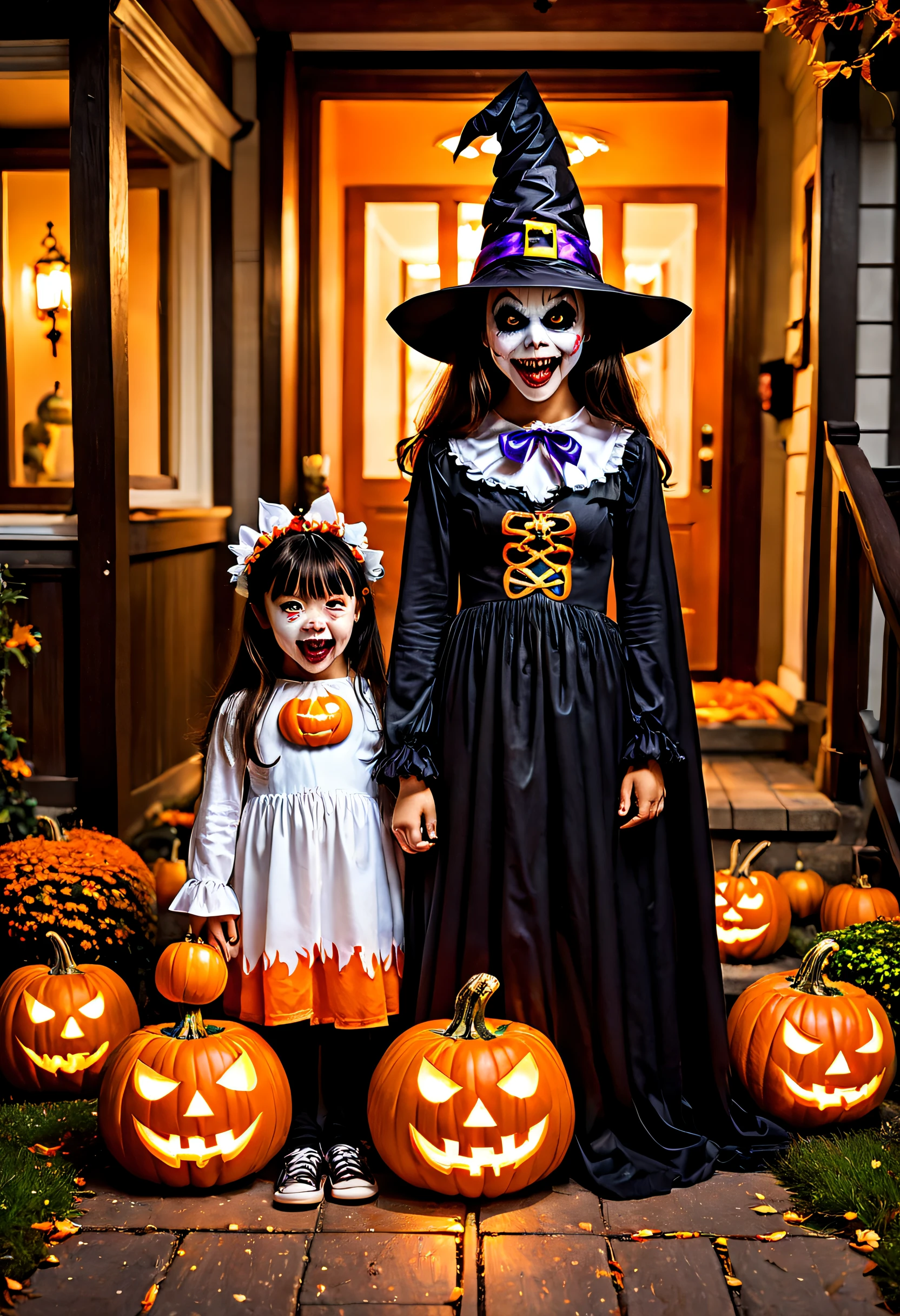 Halloween(Halloween)It is a holiday celebrated on October 31 every year in Western countries。The festival has its origins in the ancient Celtic tradition,On this day,It is believed that the souls of the dead have returned to Earth,Exorcism,They would light a bonfire、Dress up in terrifying costumes and masks。 Halloween is now a celebration,It is especially popular in the United States、canada、Great Britain and other countries。On this day,The children will be dressed in all sorts of scary costumes,Usually monsters、ghost、Dress up for the wizard, etc,Then go to the neighbor's house and knock on the door and say, "If you don't add sugar, you don't give sugar and trick or treat."(Trick or Treat)”,Expect neighbors to give them candy as gifts。ao mesmo tempo,Various Halloween parties and parades are also held,People would get together dressed up as all sorts of scary characters,Celebrate the holidays together。 Additionally,The jack-o'-lantern is also an iconic symbol of Halloween。People will hollow out pumpkins,Carve out terrible faces,Then put the candle in,An eerie glow at night。 generally,Halloween is a holiday that makes one indulge in horror and humor,It is full of unique traditions and fun。