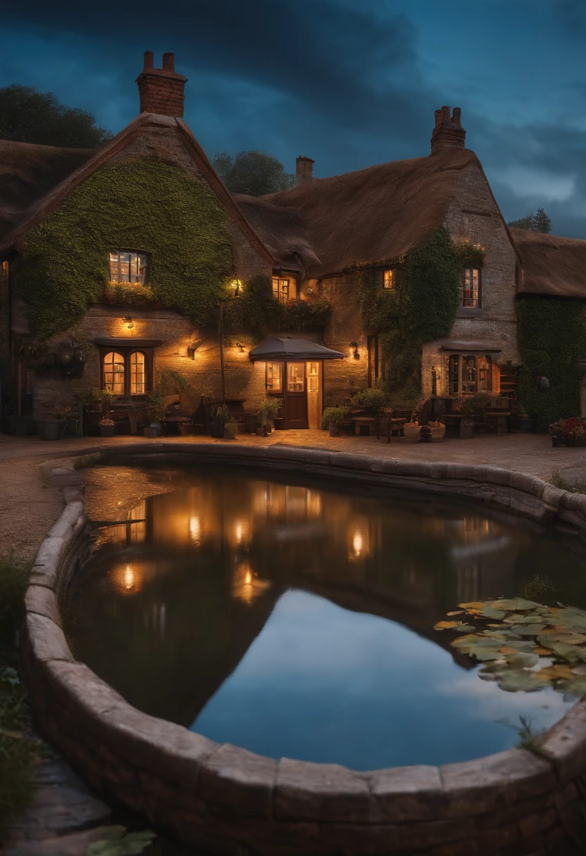 Ultra realistic pub style cakes style 2020 art format landscape