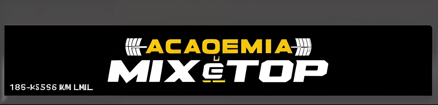 um close up de um sinal preto e amarelo com uma barra, academia, header with logotype, Logo, Logo, Academismo, academic, Logotipo, header text", Logotipo x, WetastudioFX, Banner, Pendon of the site, diretor da academia, Academicism, academia sombria, logo arttype, Logotipo", imagem de alta qualidade, academic art, imagem de alta qualidade