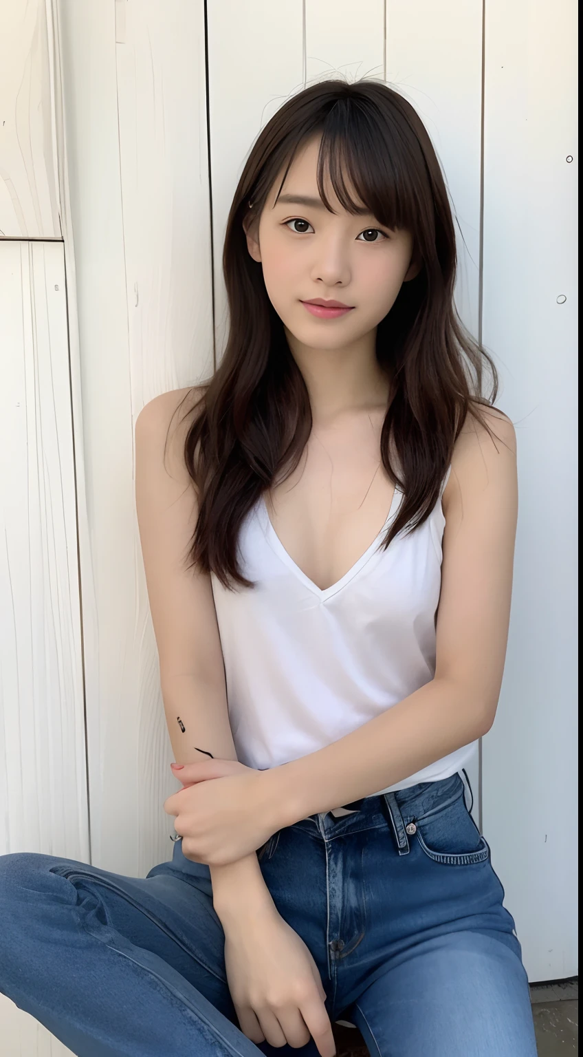 SeaArt Bot Upscaling Default 2023/09/29 12:38:39 (realisitic、Photorealsitic:1.3)、(Cute 15 year old delicate beautiful girl:1.4)、(fullnude:1.5)、(Show me your breasts:1.8)、(Beautiful nipple:1.3 )、de pele branca、Slim West、(Hard sex:1.4)、(small tits)、denim、jeans、JINS、