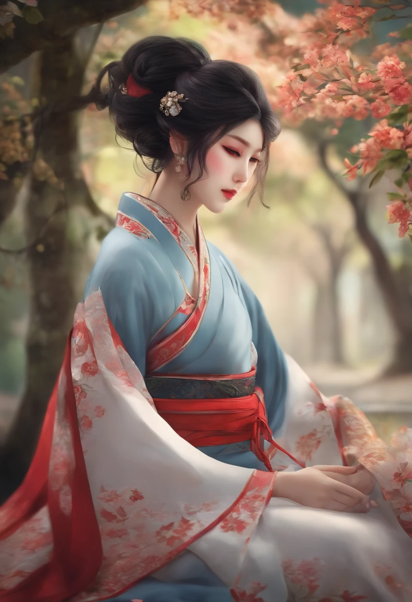 Combine Georgian-Japanese traditions and create a anime character