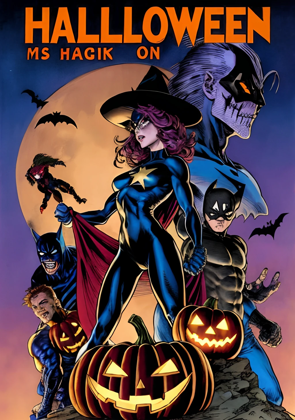 Halloween estilo Marvel by Jim lee