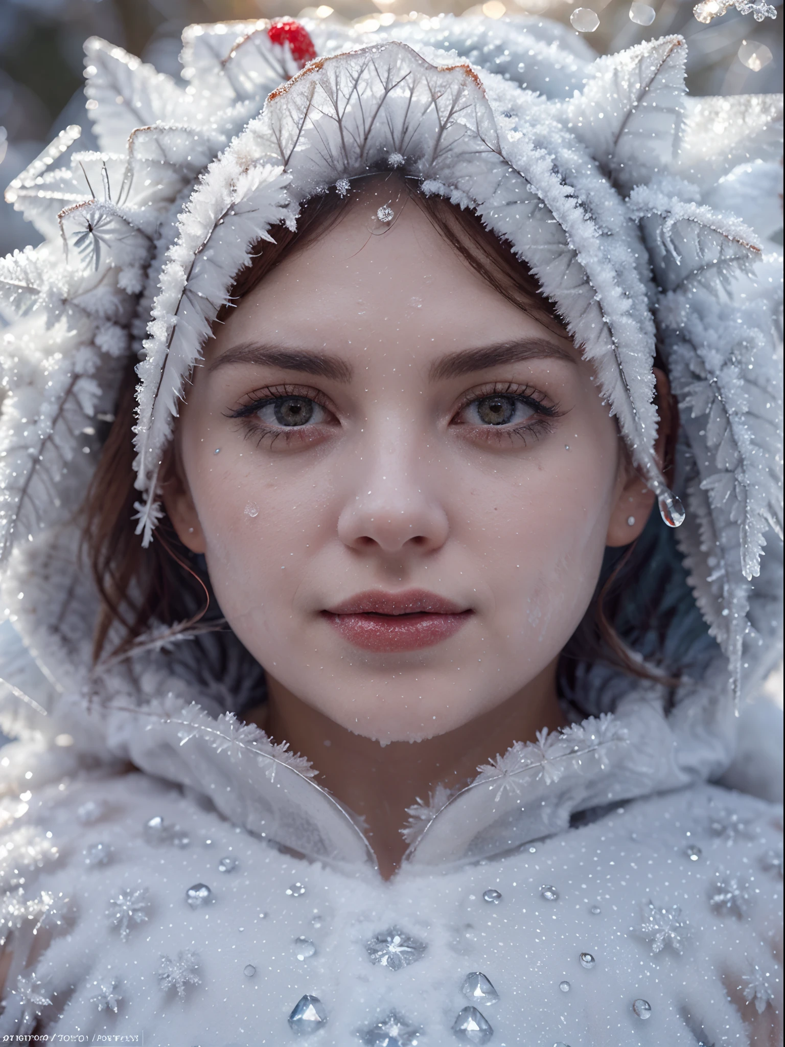 (close-up),(photorealistic),(strawberry),(covered in),(rime ice),(detailed texture),(shiny red surface),(frozen),(crystal-like appearance),(glistening),(delicate frost),(frosty),(translucent),(high-resolution),(ultra-detailed),(fine details),(realistic),(vivid colors),(macro-photography),(extreme close-up),(sparkling),(beautiful),(frozen fruit),(delightful),(colorful),(icy),(winter scene),(crisp),(frozen droplets),(frozen water),(frost formation),(captivating),(mouthwatering),(rich texture),(magnified),(frosty atmosphere),(luminous),(freshness),(appealing).
