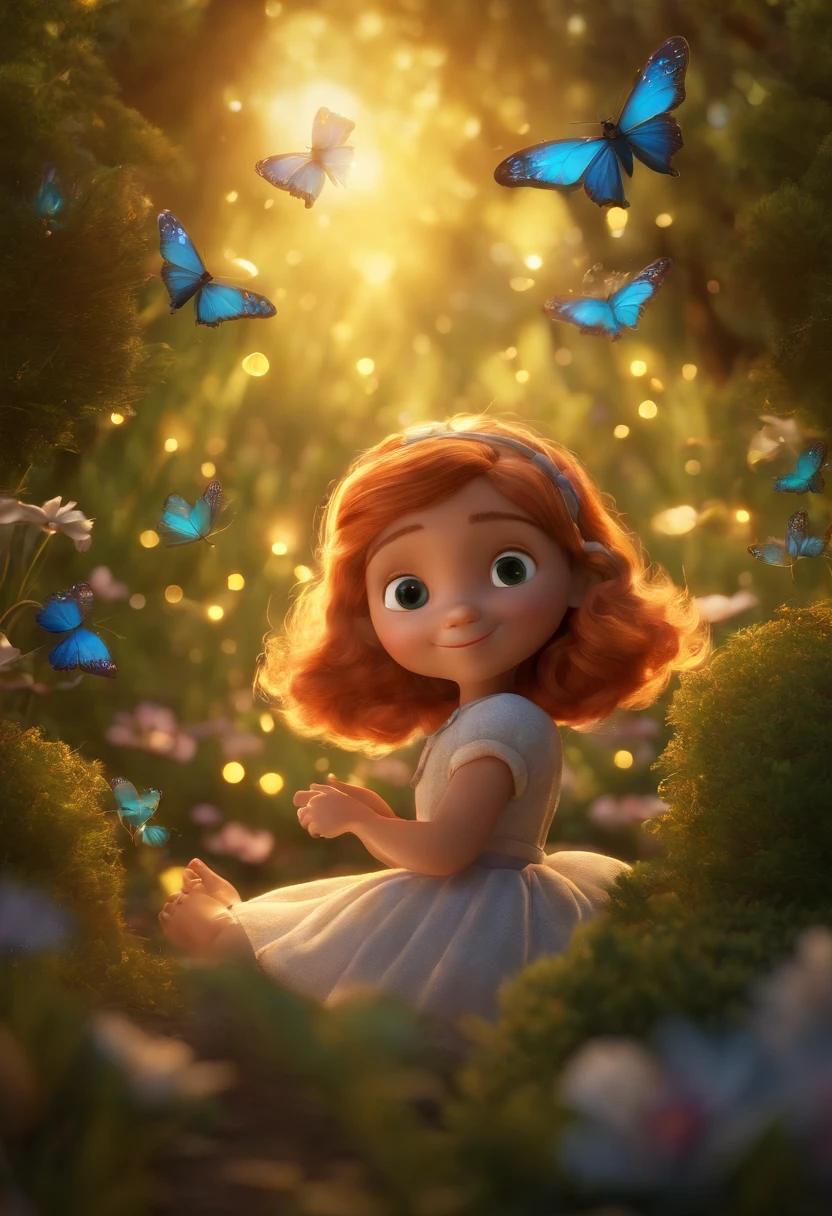 Obra maestra, La mejor calidad, 4k,( Pixar - estilo :1.4), 1child,(Lindo,guapo,Usar ropa deportiva al aire libre :0.7), ..3D,cuerpo completo,Chibi,(Primer plano de la cara :1.2), (en una cueva, Por la noche, rodeado de plantas brillantes, flores, flying fireflies, Hogueras), (Ultra detallado, aesthetic, beautiful composition, colores vivos y brillantes, volumetric soft light). Inspired by Alice in Wonderland, magica, Cuentos de hadas. Motor irreal, Renderizado de octanaje, Render de ternura, Renderizado ..3D, Adobe Photoshop, Sobrecogedoras, Beautiful, Lindo ,