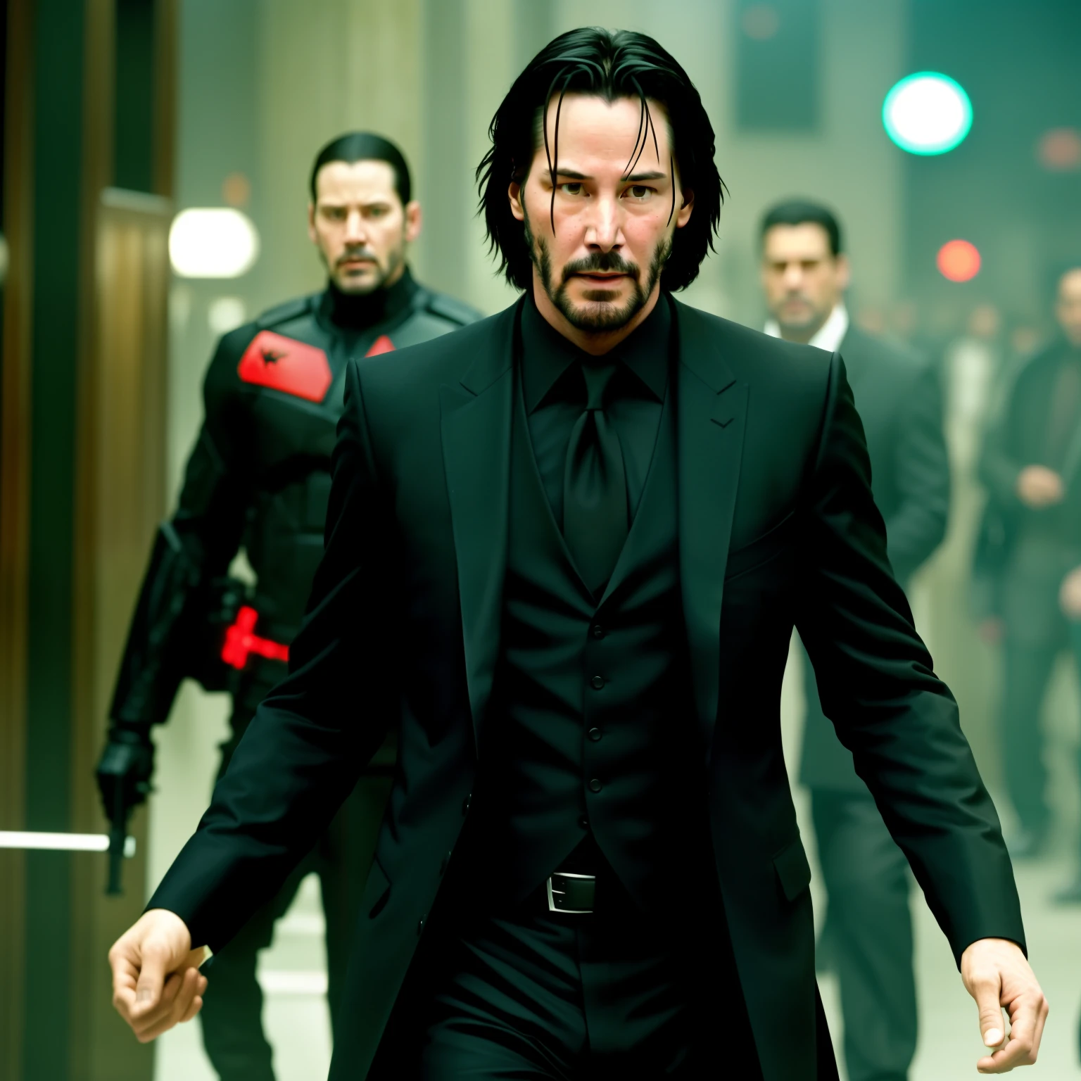 keanu reeves matrix gordo