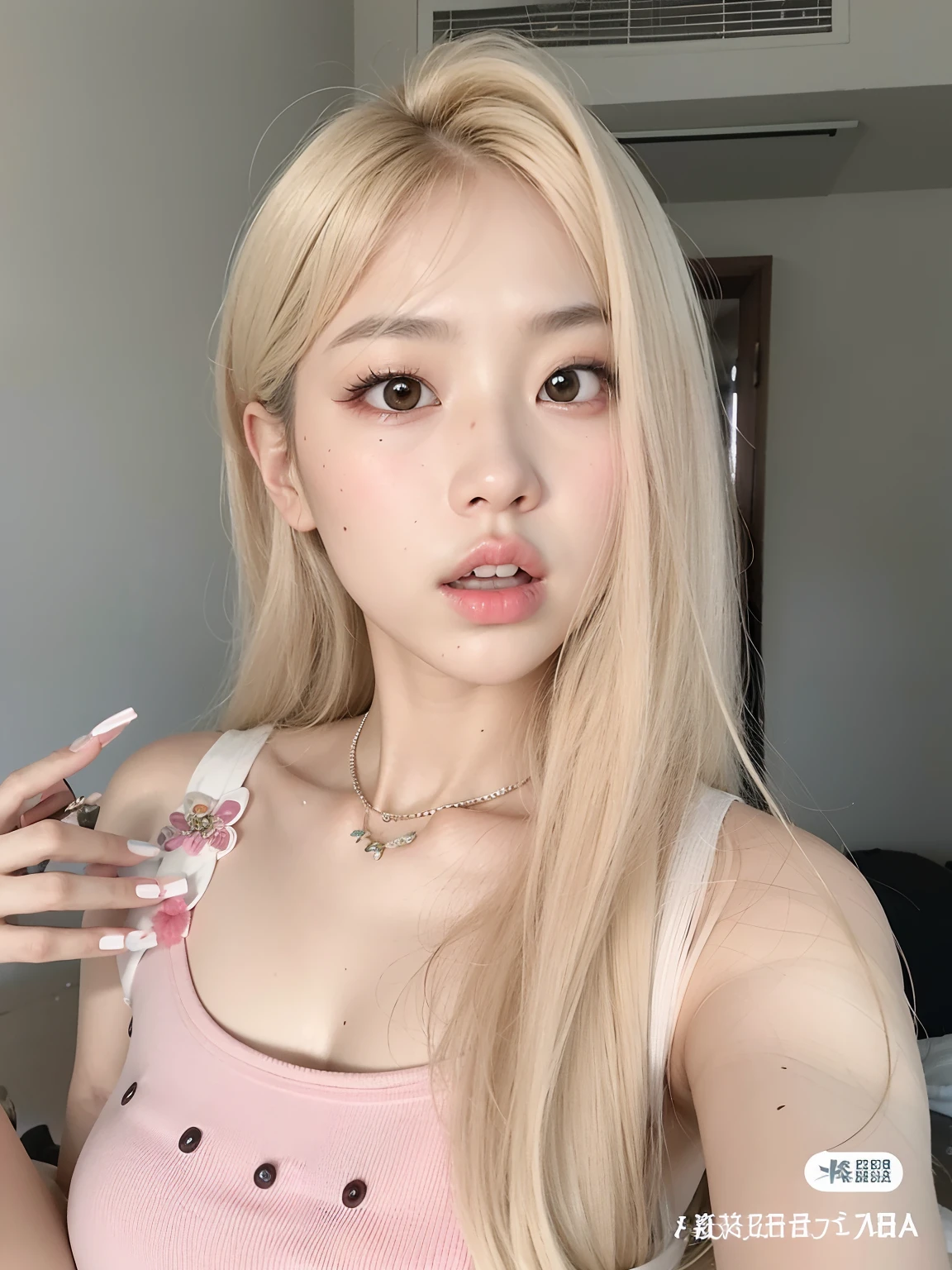 Mujer rubia en bikini rosa posando para una foto, anna nikonova aka newmilky, yelena belova, pelo largo y rubio y ojos grandes, modelo de instagram, con pelo largo y rubio, angelablanca, pelo largo y rubio y ojos grandes, Chica rubia, beautiful Chica rubia, 19 year old girl, 2 4 year old female model, 18 years