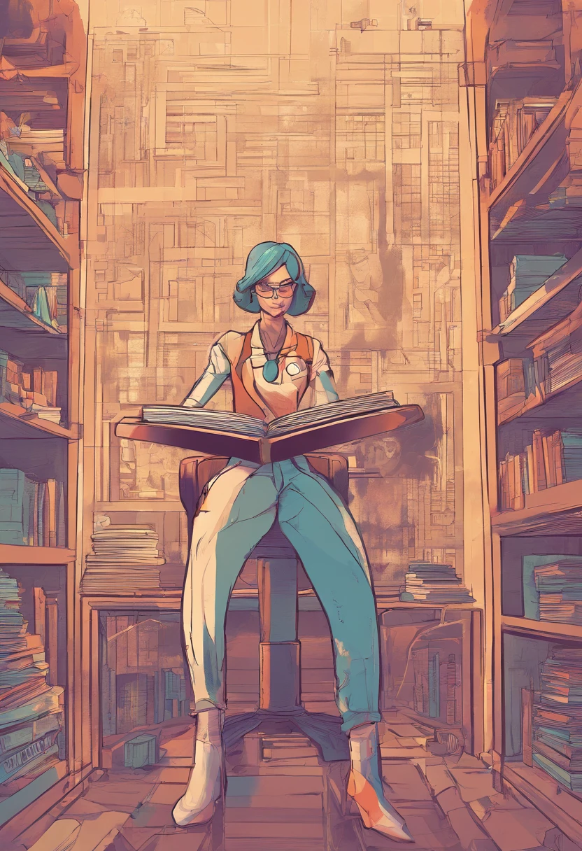 (professora ),(melhor pose),(best angle), (better expression),Multidimensional geometric wall, lindo, Colouring, Livros, sala de aula