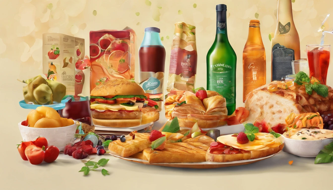 cardapio de casa de brunch com 10 produtos, Price and text with drink too, No text Ultra-high resolution in 4K