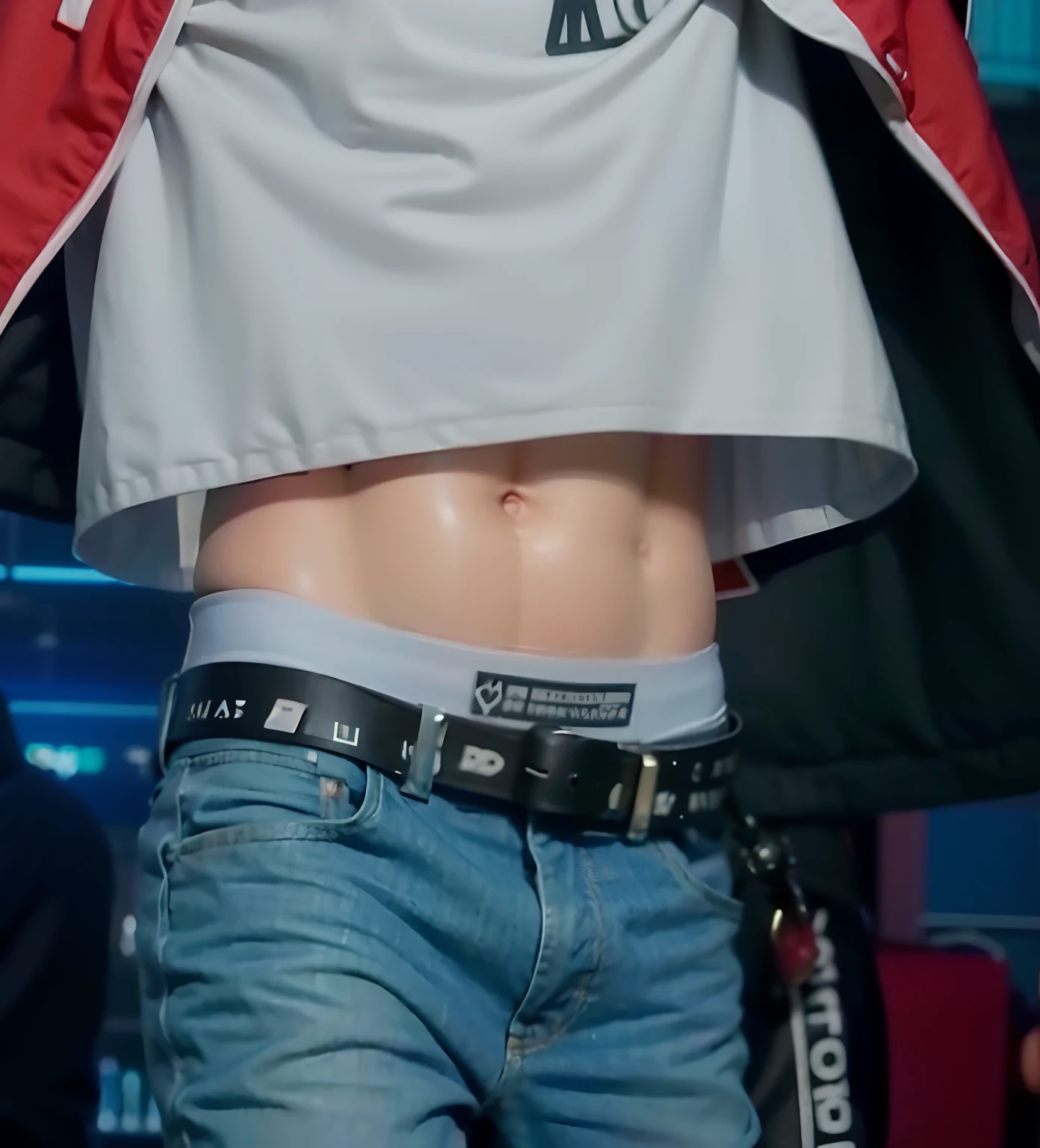 Boy's stomach