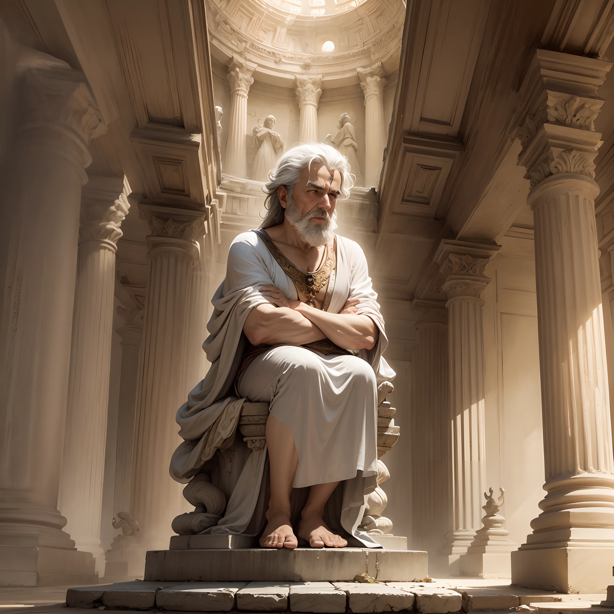 Greek Philosopher in the Temple of Wisdom --auto --s2