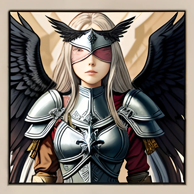 Seraphim, Medieval, Stickers, Armor, Battle Damage, Blindfold
