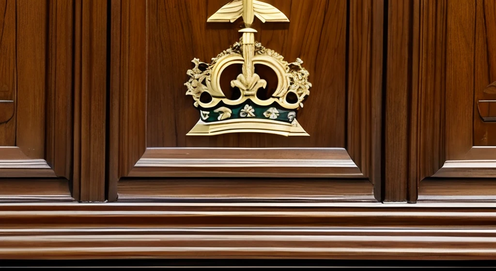 Coat of arms of the Caxilé family, wood, joinery