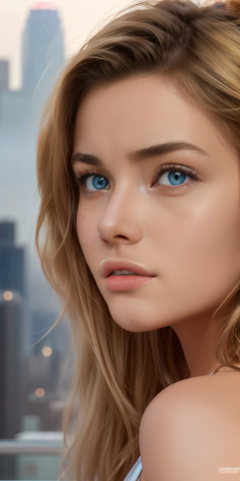 (1girl:1.3), Solo, (((Very detailed face)))), ((Very detailed eyes and face)))), Beautiful detail eyes, Body parts__, Official art, Unified 8k wallpaper, Super detailed, beautiful and beautiful, beautiful, masterpiece, best quality, original, masterpiece, super fine photo, best quality, super high resolution, realistic realism, sunlight, full body portrait, amazing beauty, dynamic pose, delicate face, vibrant eyes, (from the front), She wears Spider-Man suit, red and black color scheme, spider, very detailed city roof background, rooftop, overlooking the city, detailed face, detailed complex busy background, messy, gorgeous, milky white, highly detailed skin, realistic skin details, visible pores, clear focus, volumetric fog, 8k uhd, DSLR, high quality, film grain, fair skin, photo realism, lomography, futuristic dystopian megalopolis, translucent