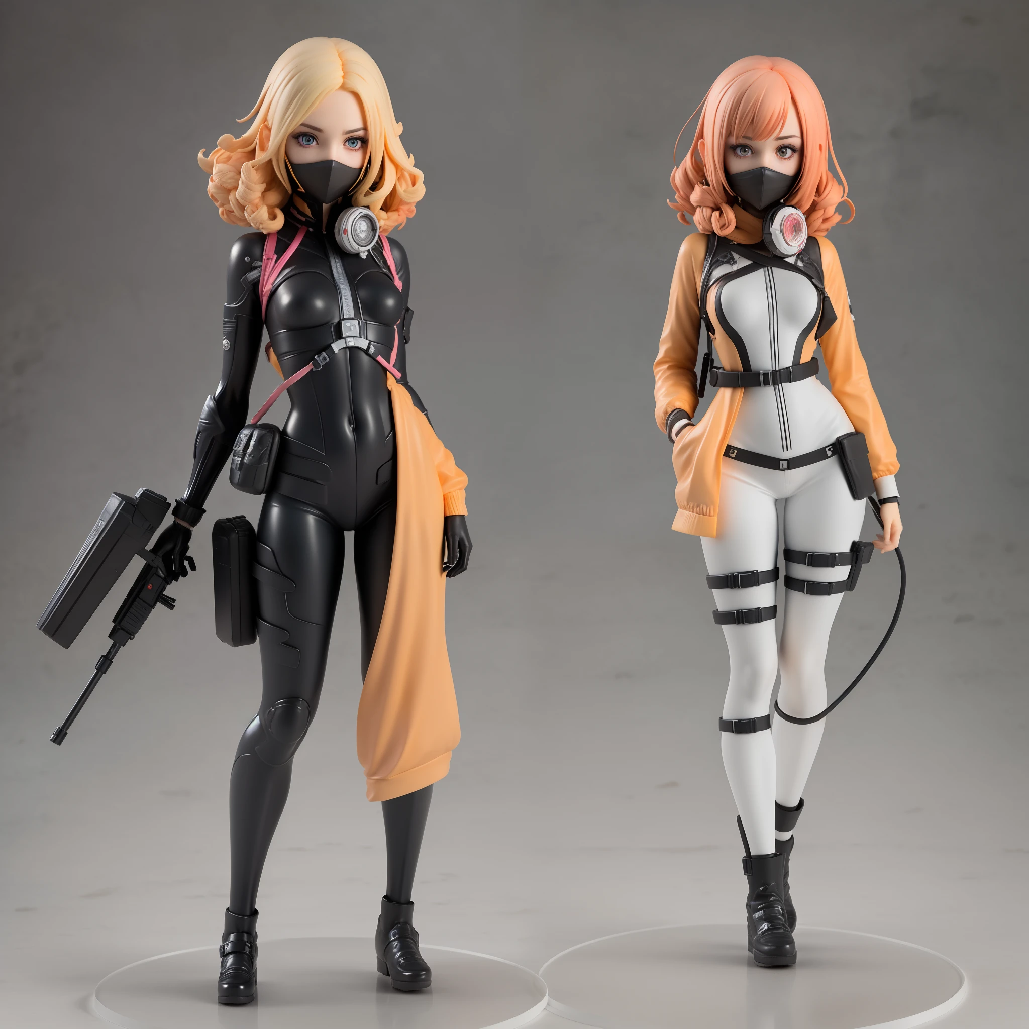 Full-size lapwing,((Chibik)),(ember) , Mechanical Artist, sculptor, Postopacalypse, curly hair,Battle scars, Protective Breathing Mask,breathing tube,gloweyes, Health Maintenance Suit,Weapons in hand,,technology, hiquality, 4k,真实感,[Realistic], [......3d], (8K, RAW photo, Best Quality, Masterpiece:1.2), extra high resolution, photorealestic, Professional lighting, detailed lighting, Professional photography, hiquality, hight resolution, Extremely detailed, bloom, Depth of field, Sketch, sharp-focus, soft-lighting, Detailed, detailed skin, to8contrast style.