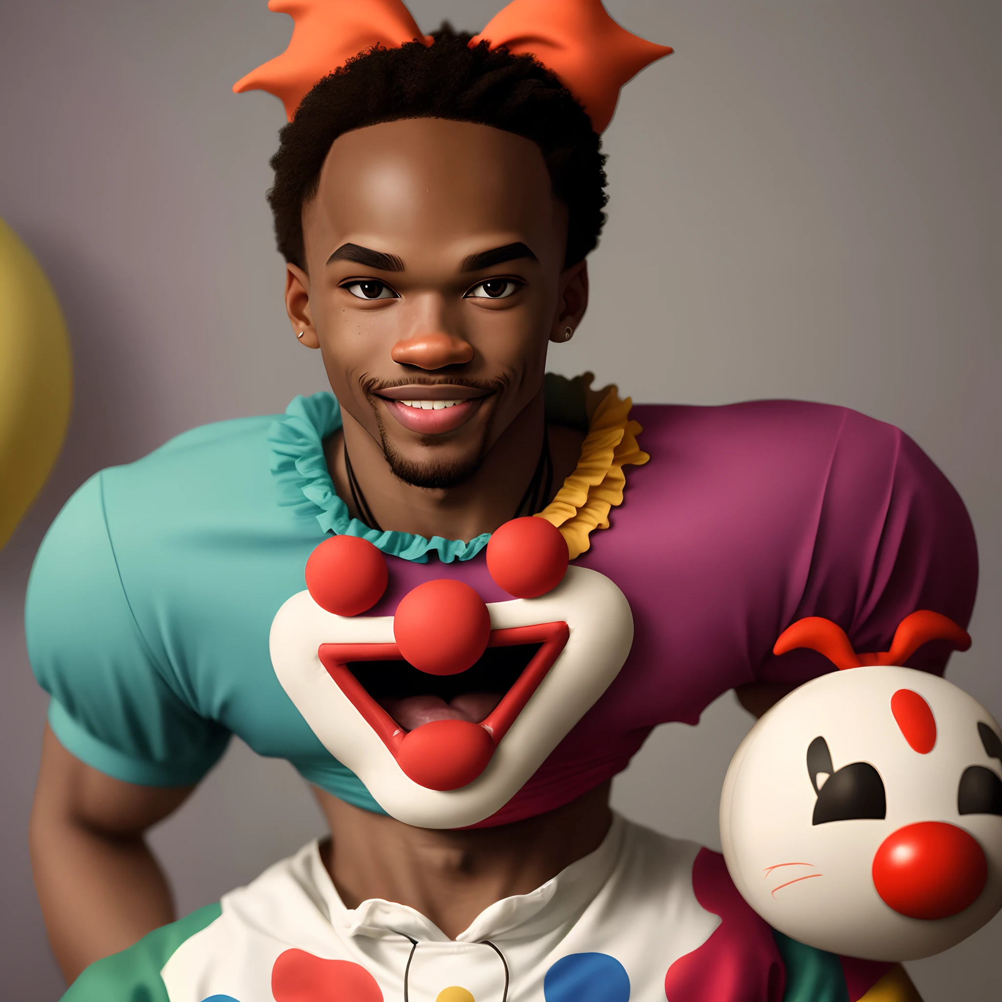 marvin harrison jr as a clown