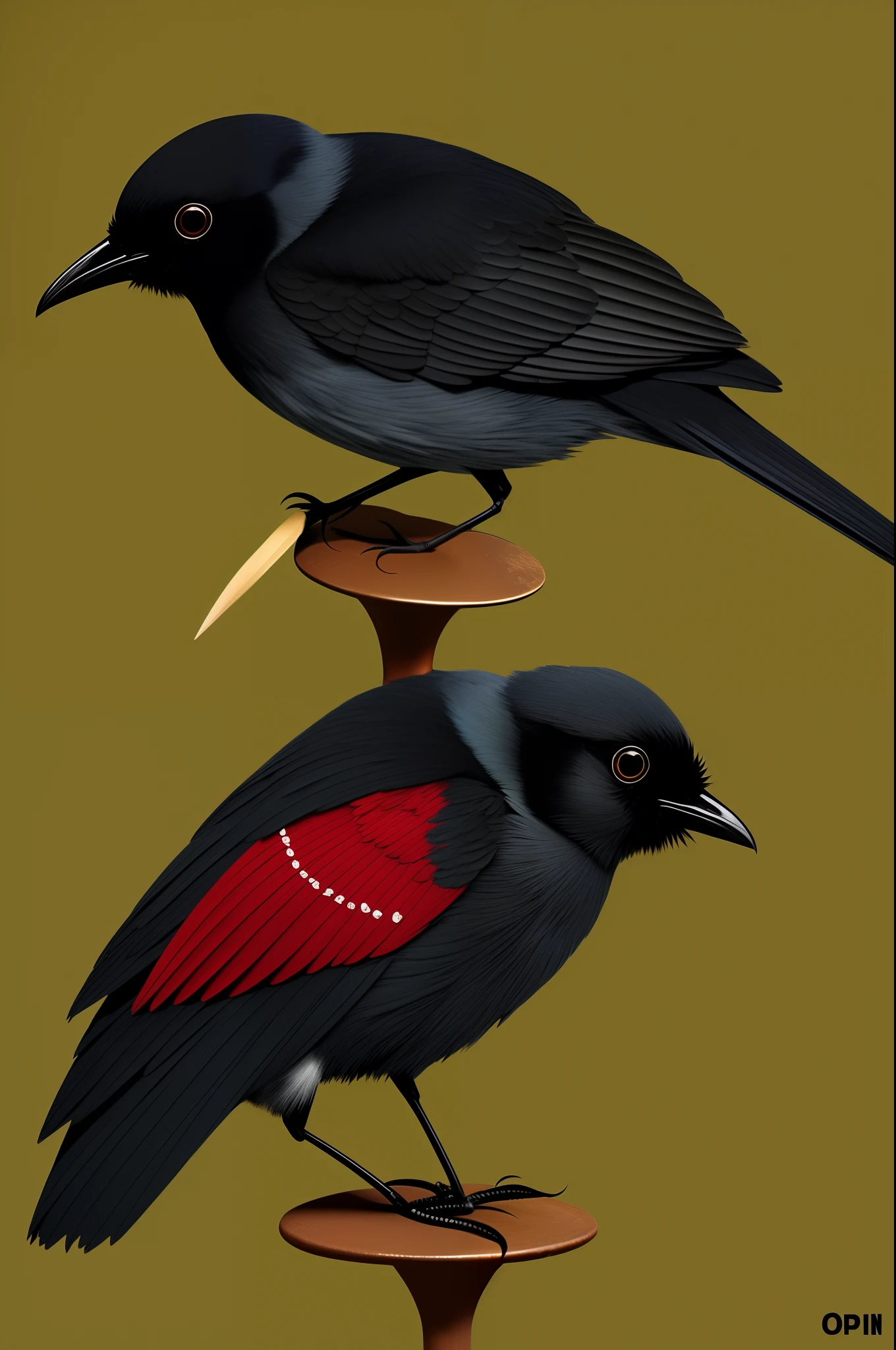 opium bird scary