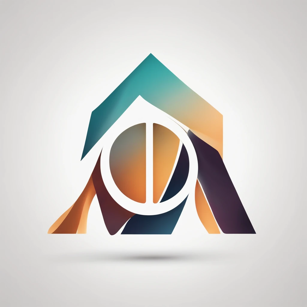A modern logo with the letter 'A' theme, with a minimalist and elegant design. The lyrics are uniquely stylized, with clean and precise lines, conveying a feeling of sophistication and contemporary times. The color scheme is harmonious, with subtle tones and a combination of soft gradients, resulting in a striking and memorable logo.