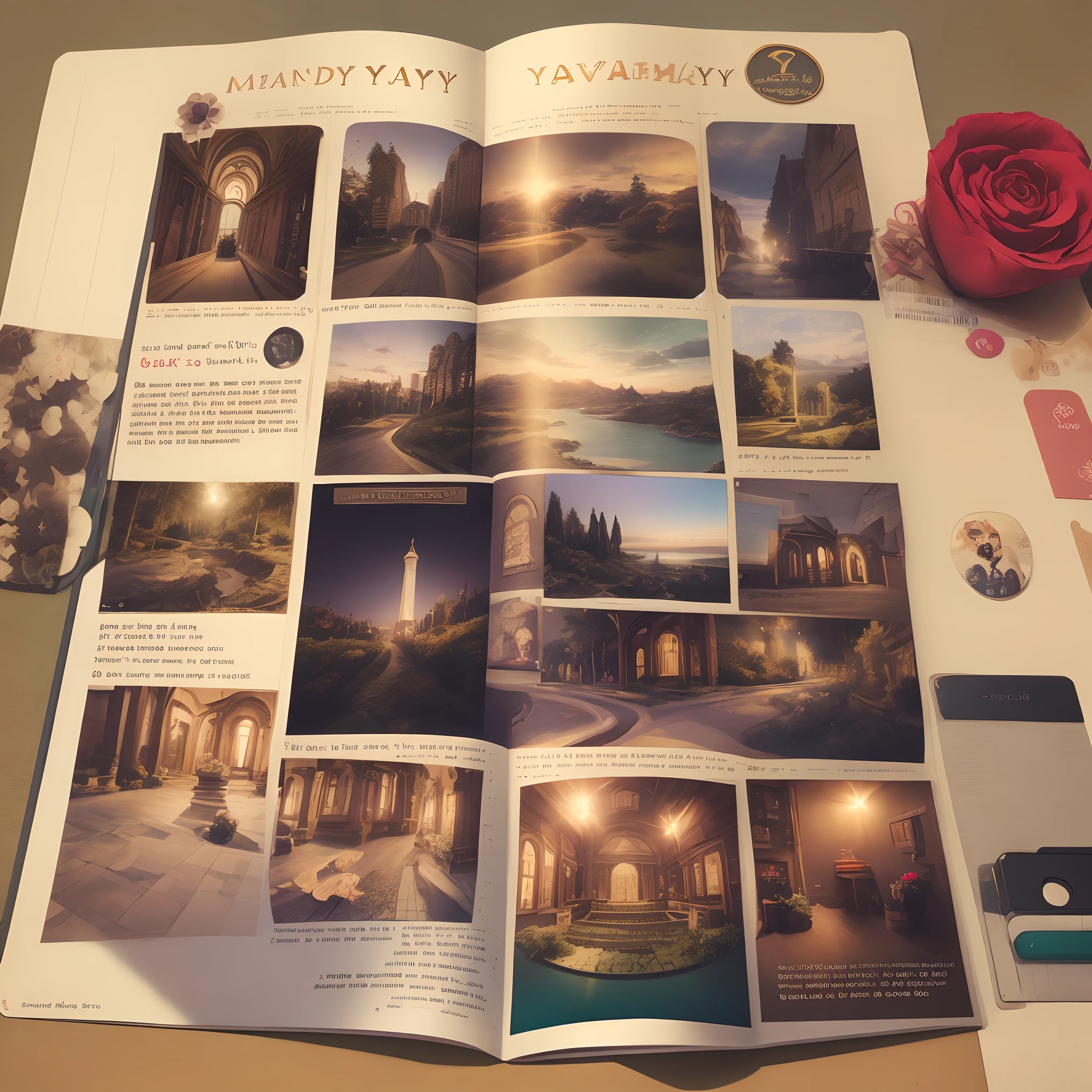 1 year anniversary scrapbook