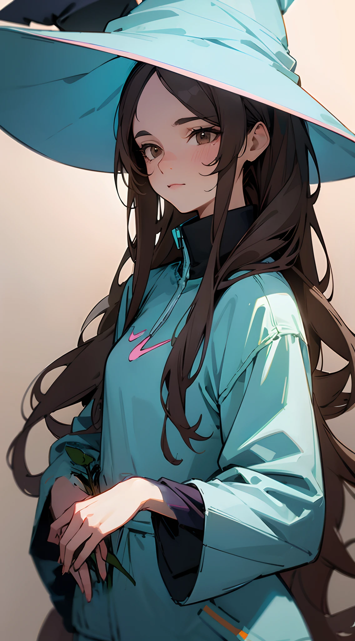 Holding a rose