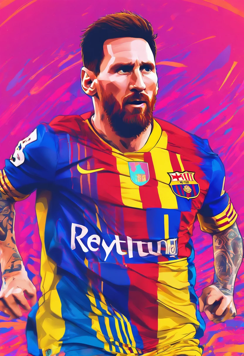 Lionel Messi, (estilo pixar) (cartoon) (obra-prima:1.2) (bokeh) (melhor qualidade) (pele detalhada) (textura detalhada) (8k) (cinematic lighthing) (foco nítido) (32 anos) (Ultra Definition)