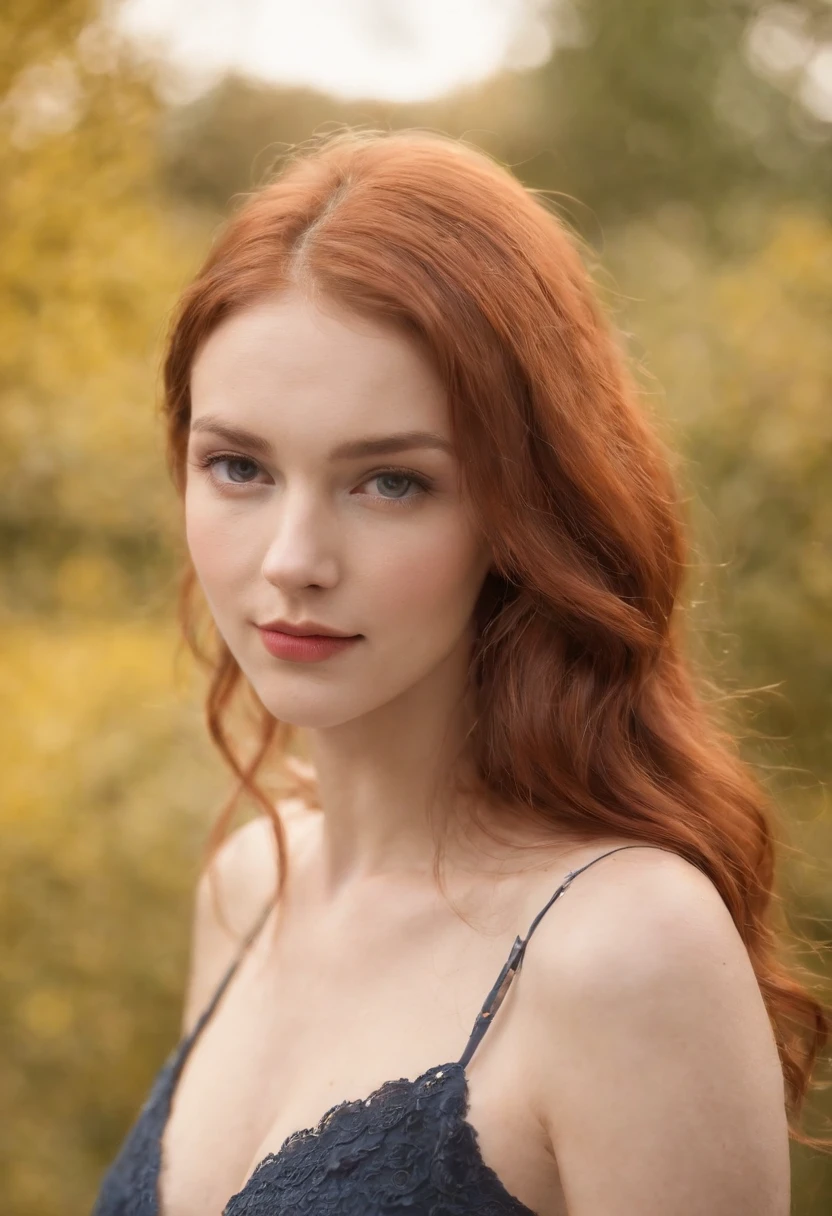 (((Deux jeunes adultes de 18-19 ans))) teint clair, femme d'environ 19 ans, wavy red hair, Yeux verts distinctifs, Wearing kohl, mince et gracieux, beau, Mise au point ultra nette, Realistic shooting, Nudity of both whole bodies, Reciprocal masturbation, penetration, Tetradic colors