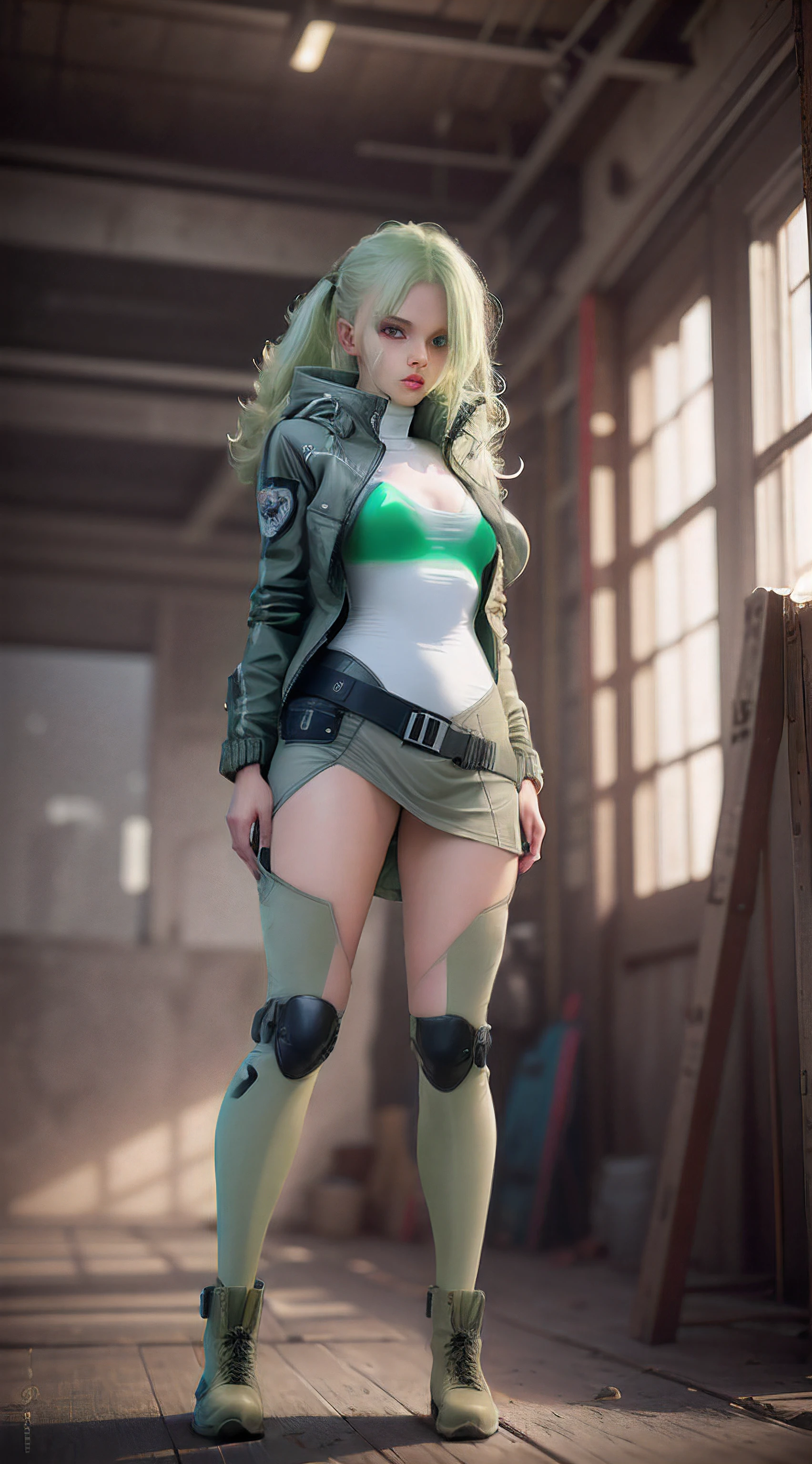 gwen tennyson,tracer,y'shtola rhul,yorha 2b,Supervision,nier automata,piloto mecha,pista escolar,tatuajes,plugsuit naranja y rosa,top blanco de lycra manga corta,leggins cargo blancos,vientre descubierto,cabello corto,maquillaje punk,ojos verdes,cabello plateado multicolor,sonrisa sexy,pecas,hermosa chica,Pechos grandes,8K,ultra detallado,realista,fantasy art,uniforme militar,perforaciones en las orejas,traje deportivo,chica saiyajin,sudadera deportiva de manga corta,arte de la pared de graffiti,correr,collar de etiqueta de perro,cuerpo mojado, pony tail